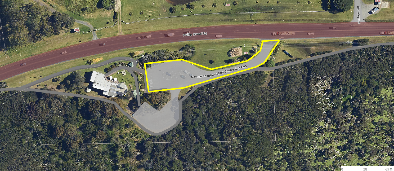 Newhaven Visitor Centre carpark renewal