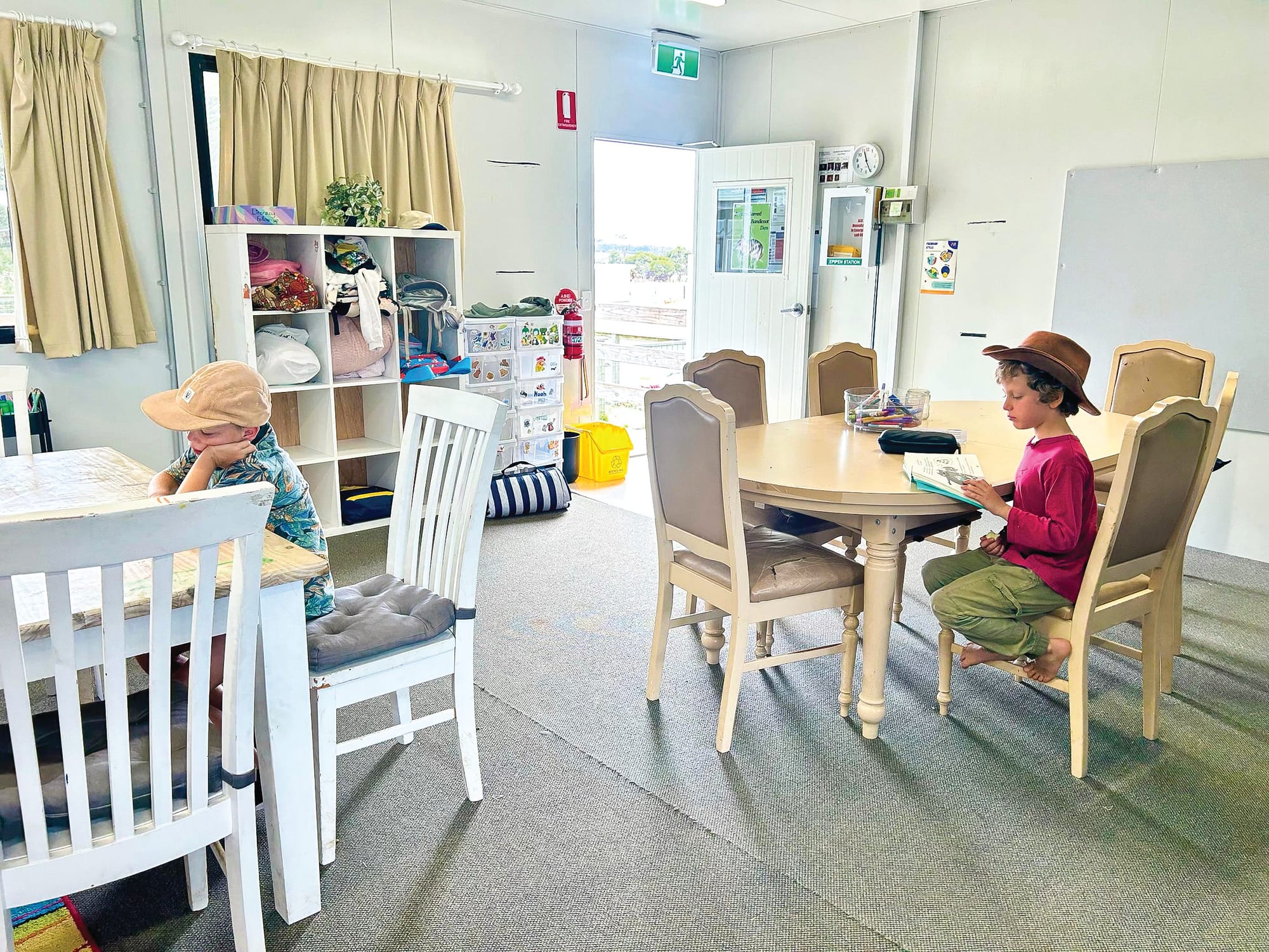 Village school welcomes back students