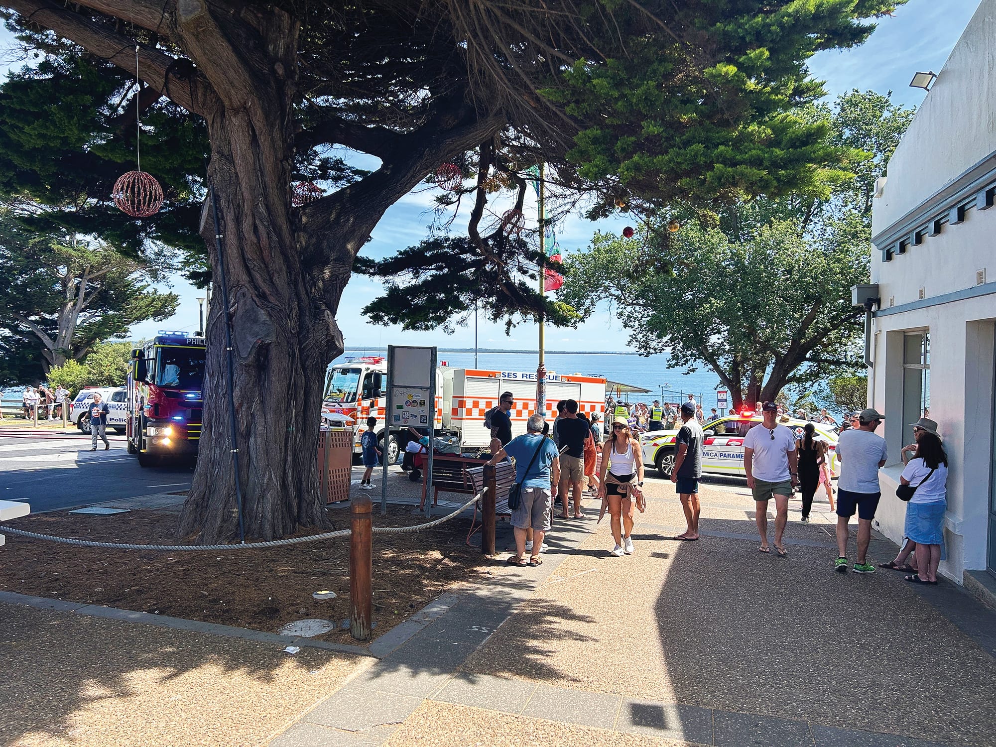 Response praised at Cowes collision