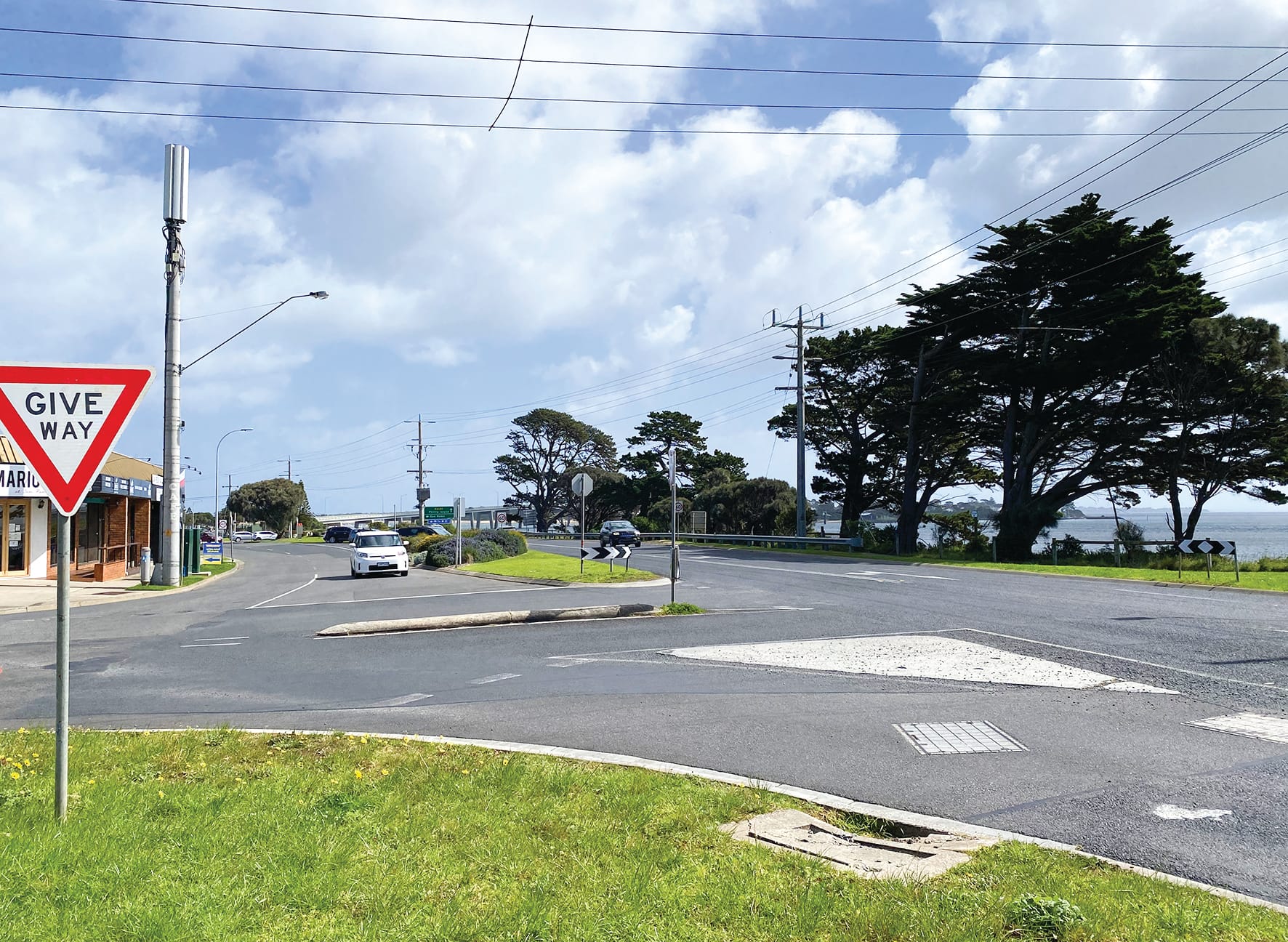 Road upgrade for San Remo stalled
