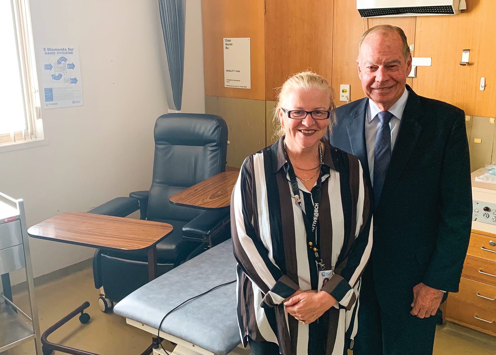 Broadbent makes vaccine position clear