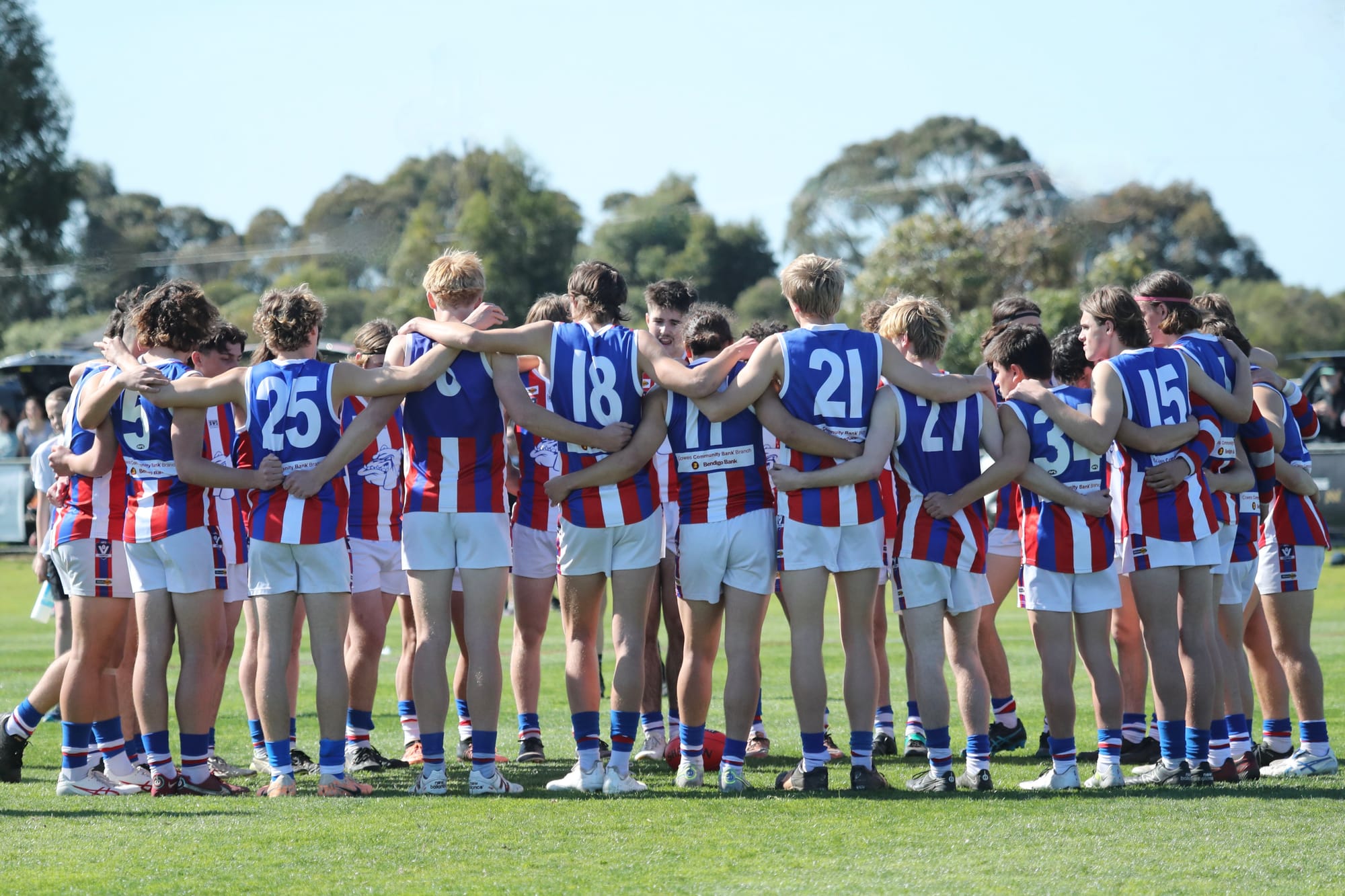 Under 18s give it their all