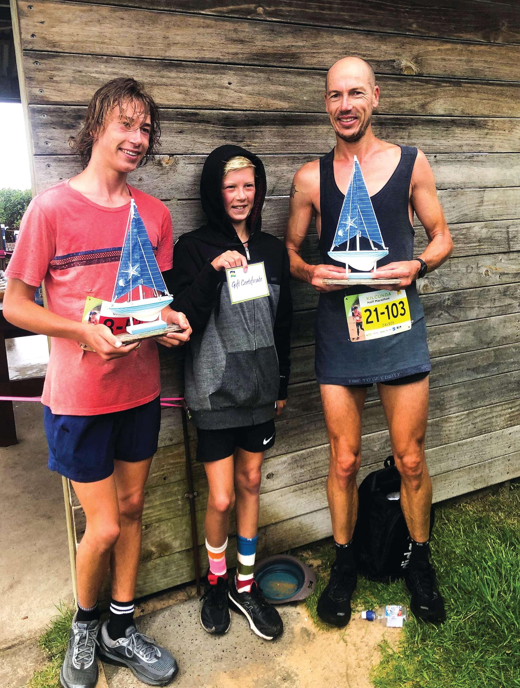 Great Scott! Family runs wild at Kilcunda event