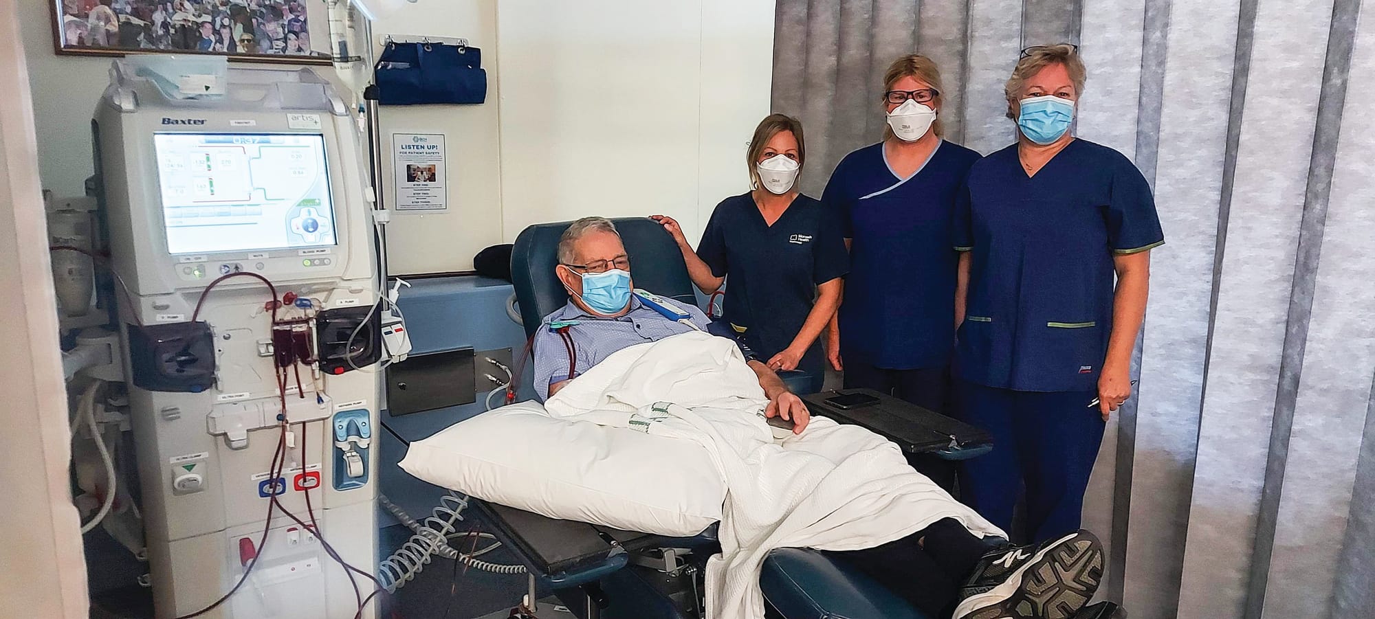 New machines enhance dialysis service