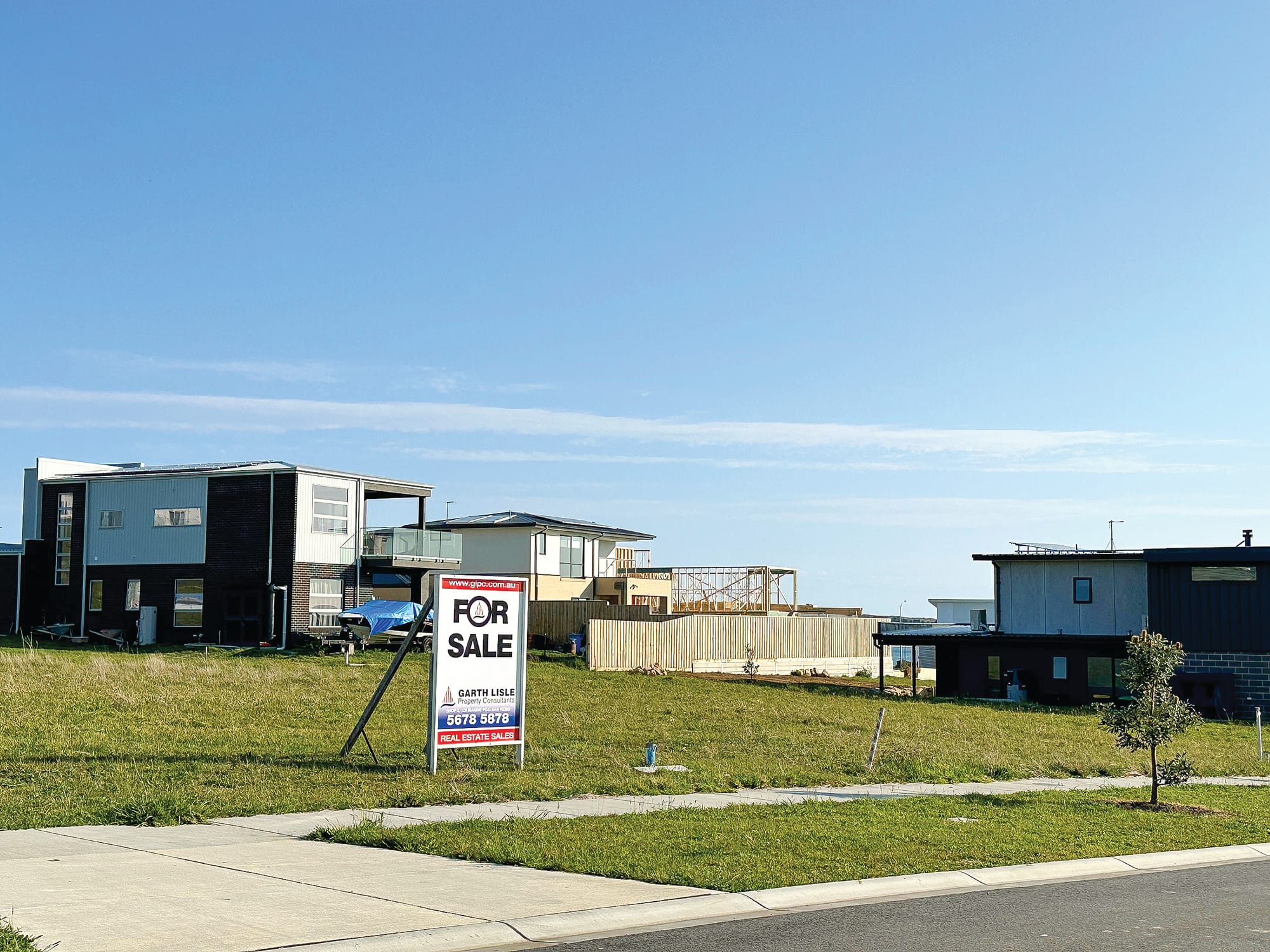 Squeeze on property market