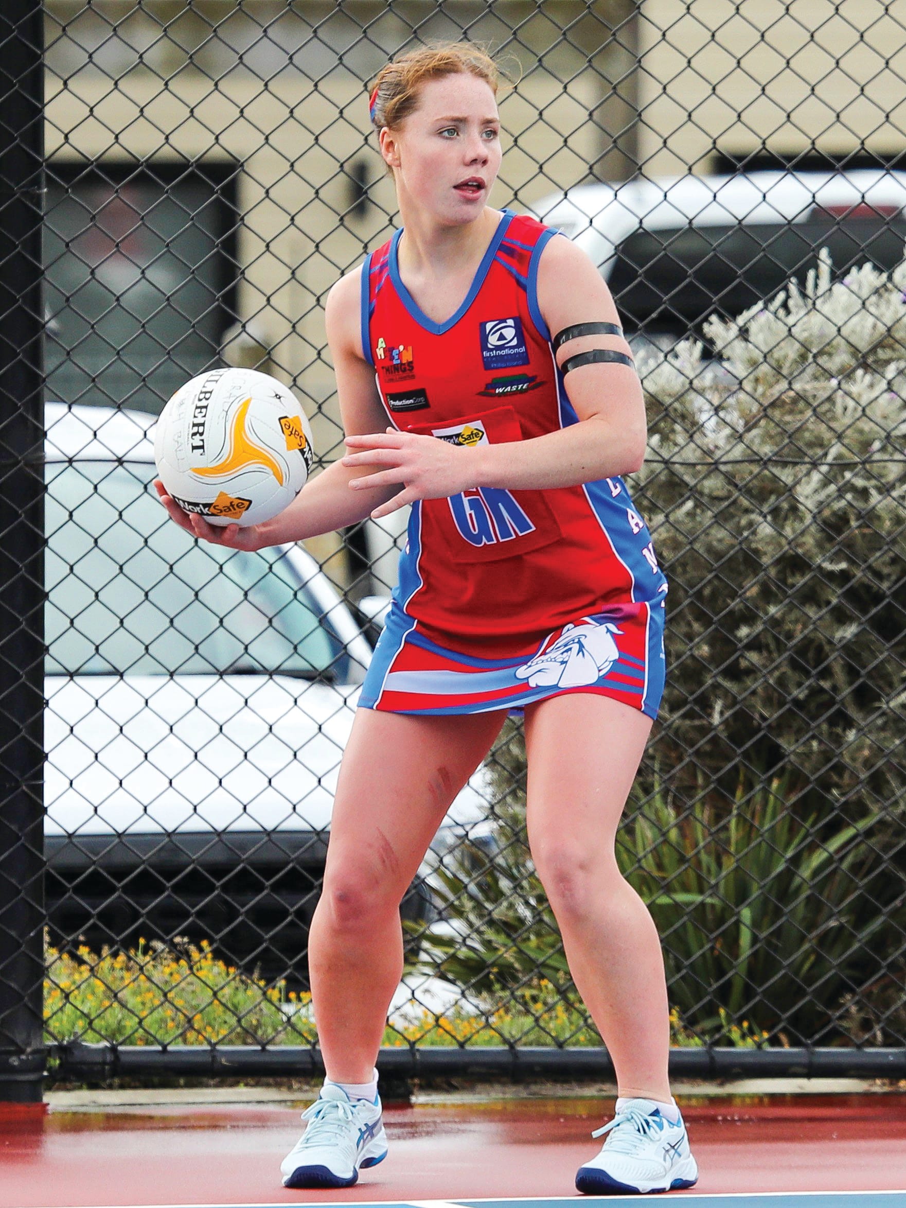 A tough day for the B grade girls