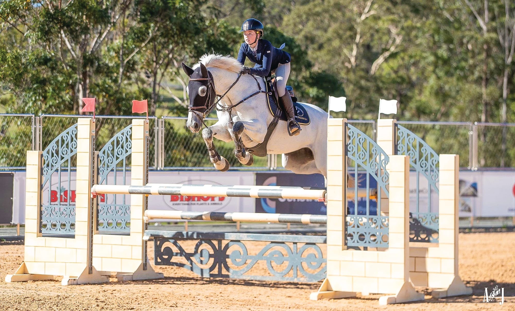 Olivia shines at Australian Showjumping Championships