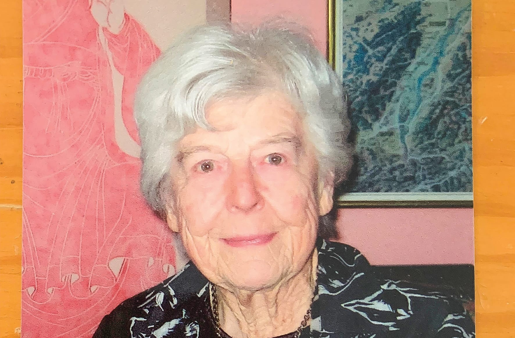 Peggy Harris reaches a millennium