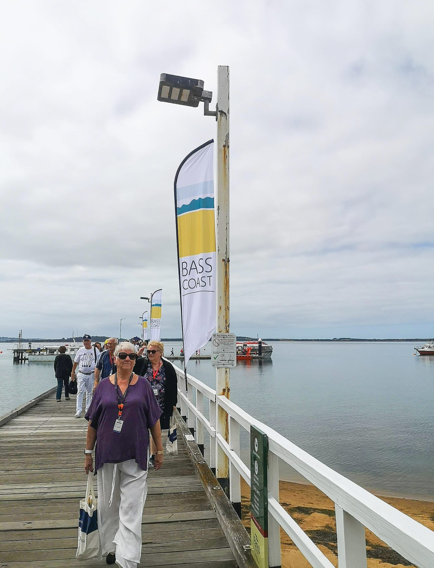 Visitors cruise into Cowes