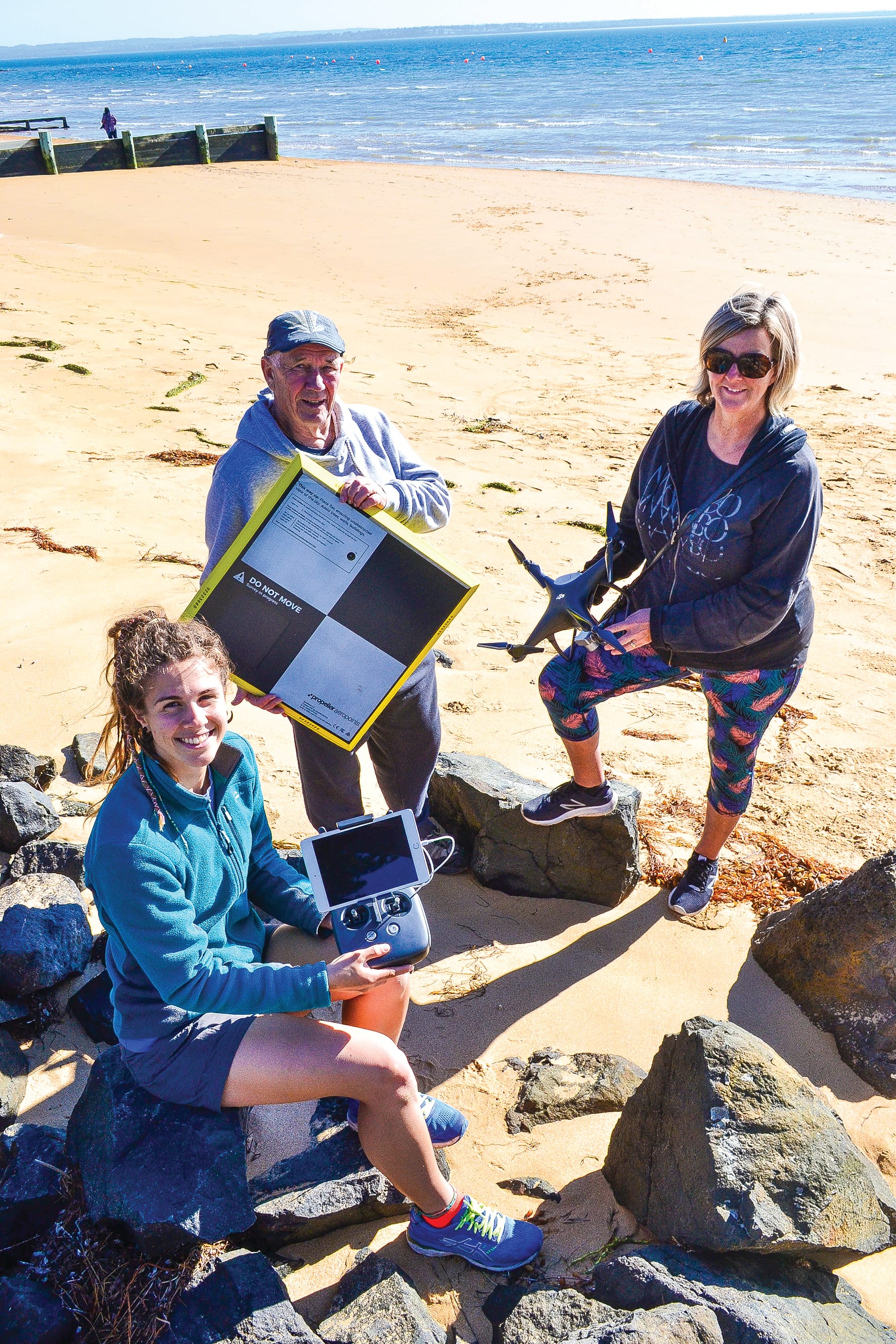 Cowes drone research shows erosion hotspots