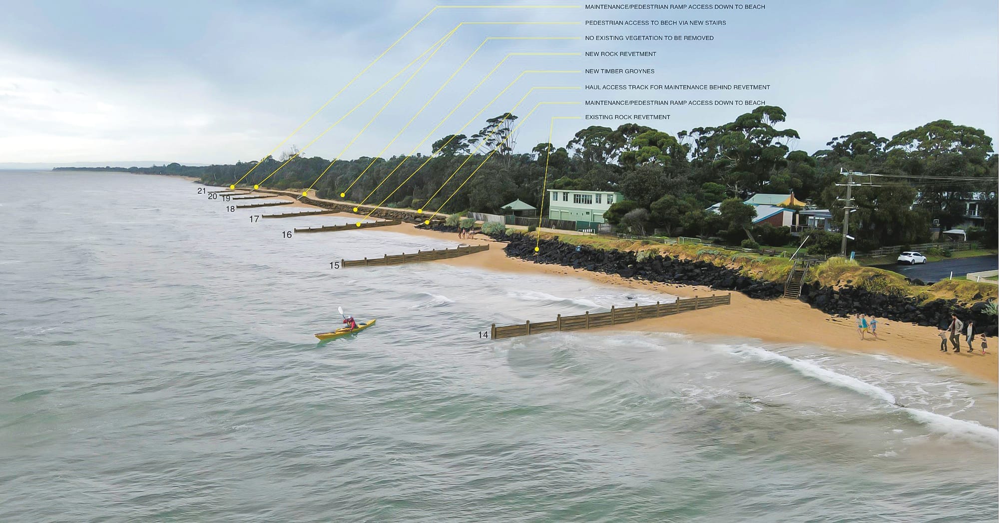 Cowes east steps up erosion battle