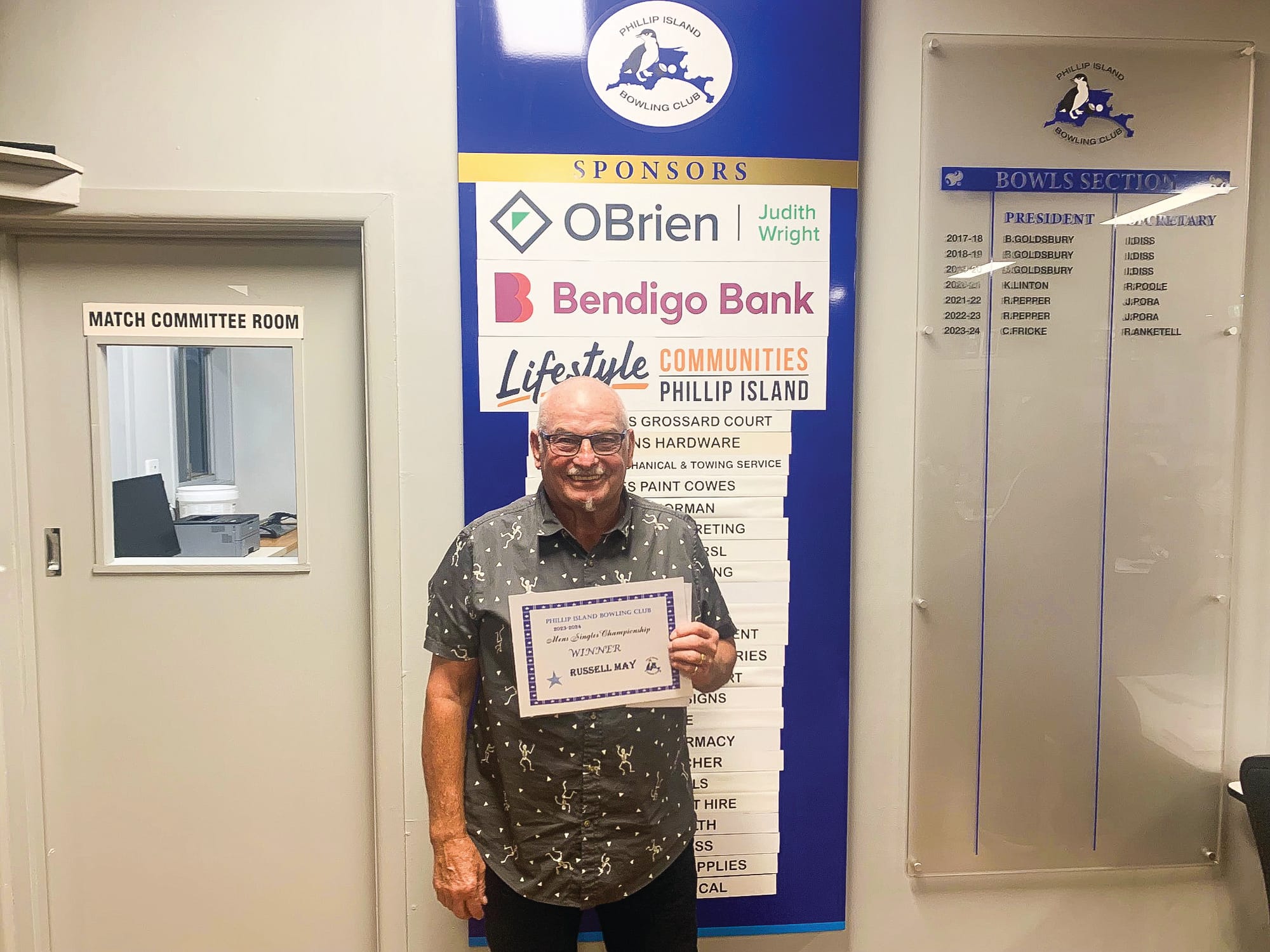 Presentation night for island bowlers