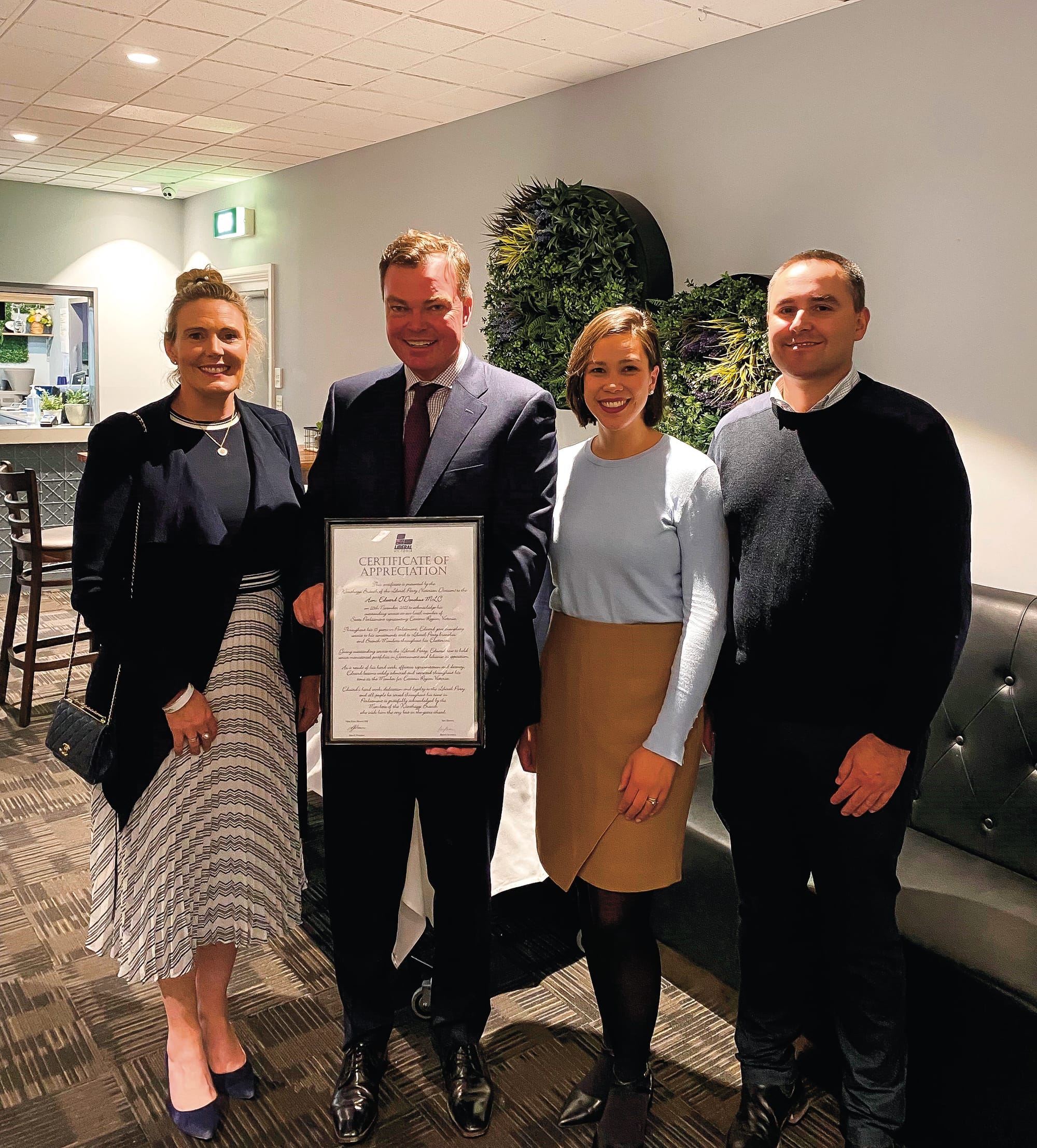 O’Donohue farewelled in Wonthaggi