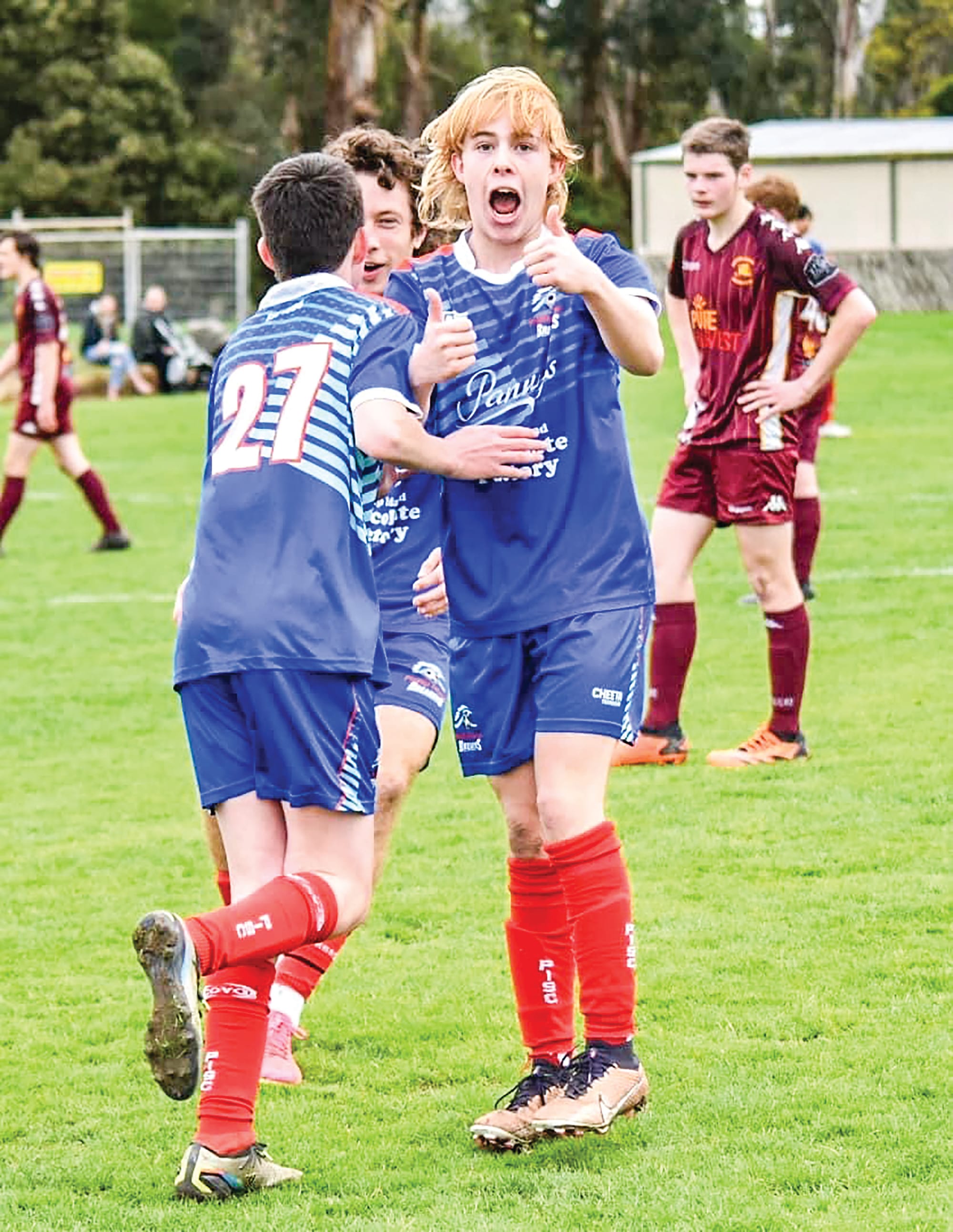 Semi finals here we come - U17s