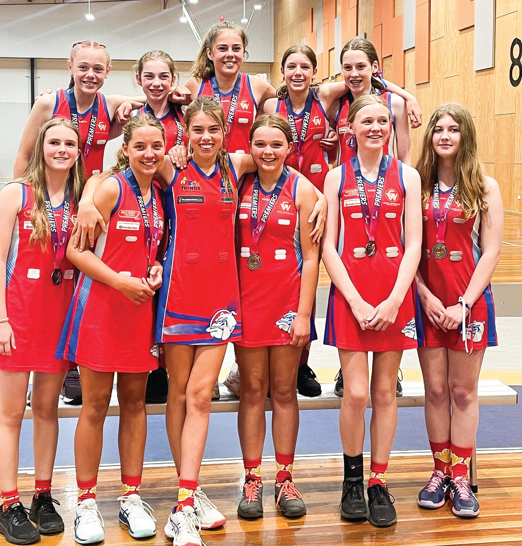 U15 netballers win the grand final