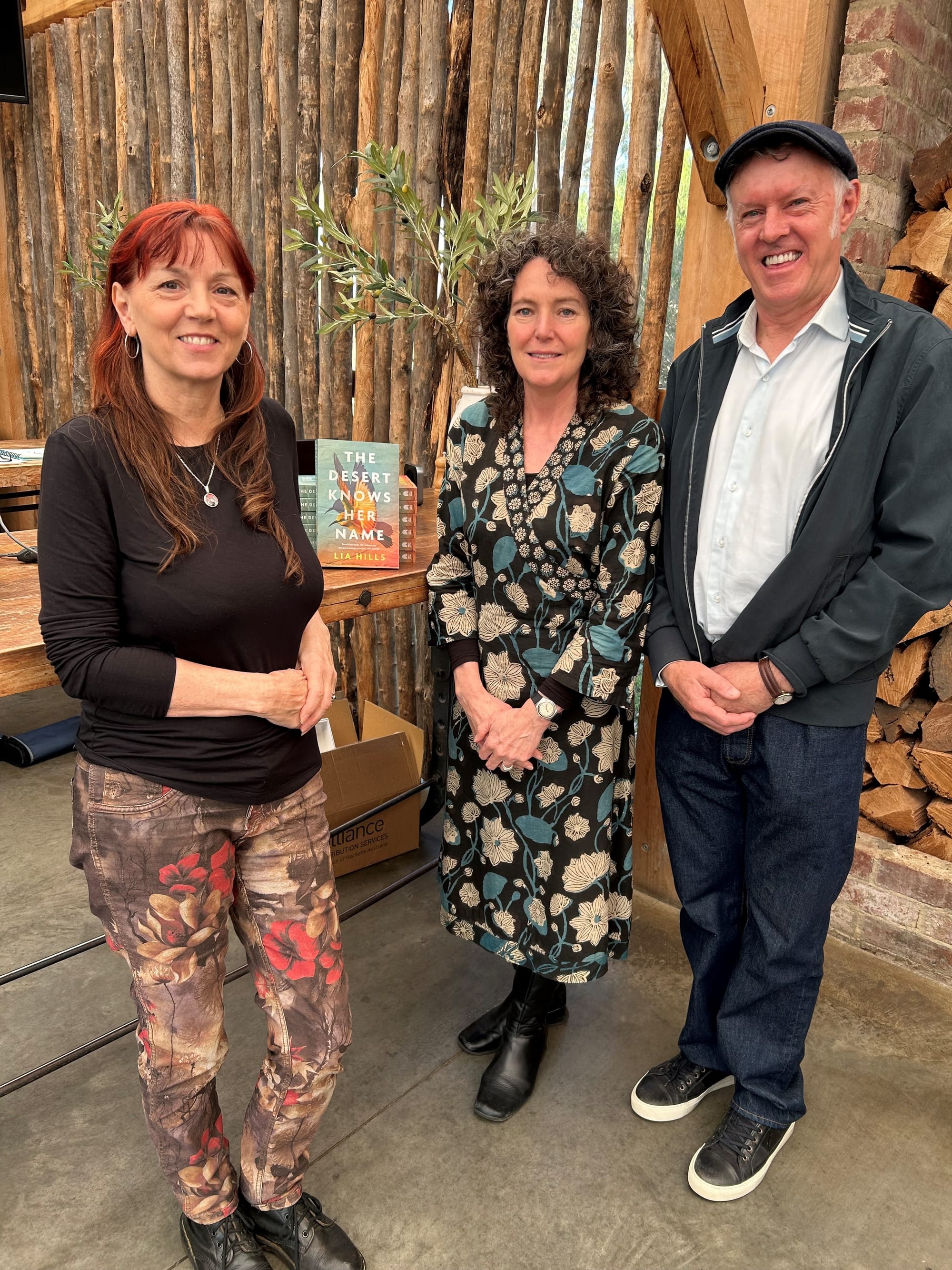 Award winning author inspires at literary lunch