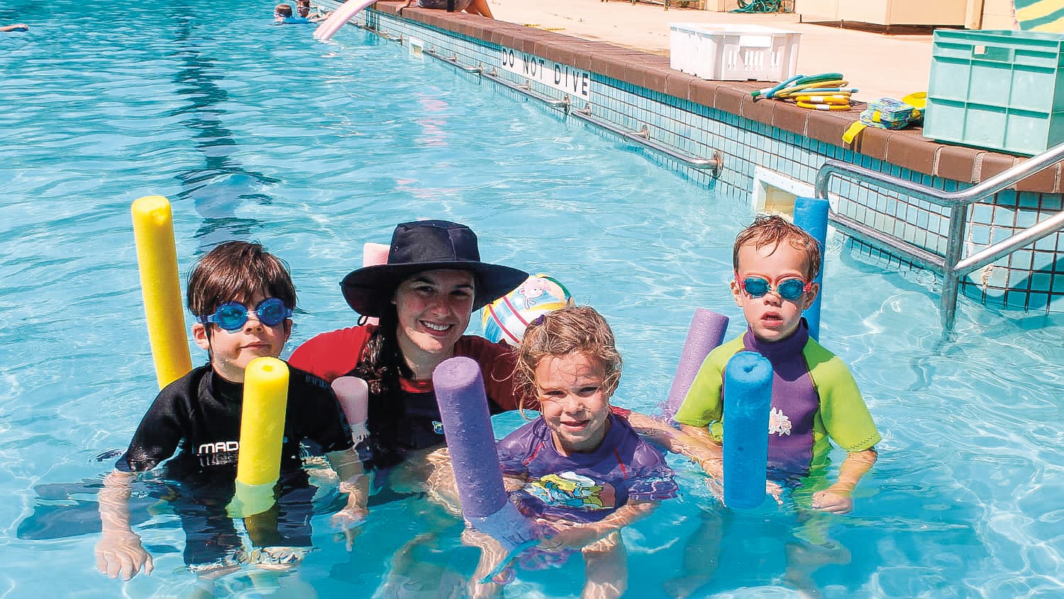 Splashing back into school swimming lessons