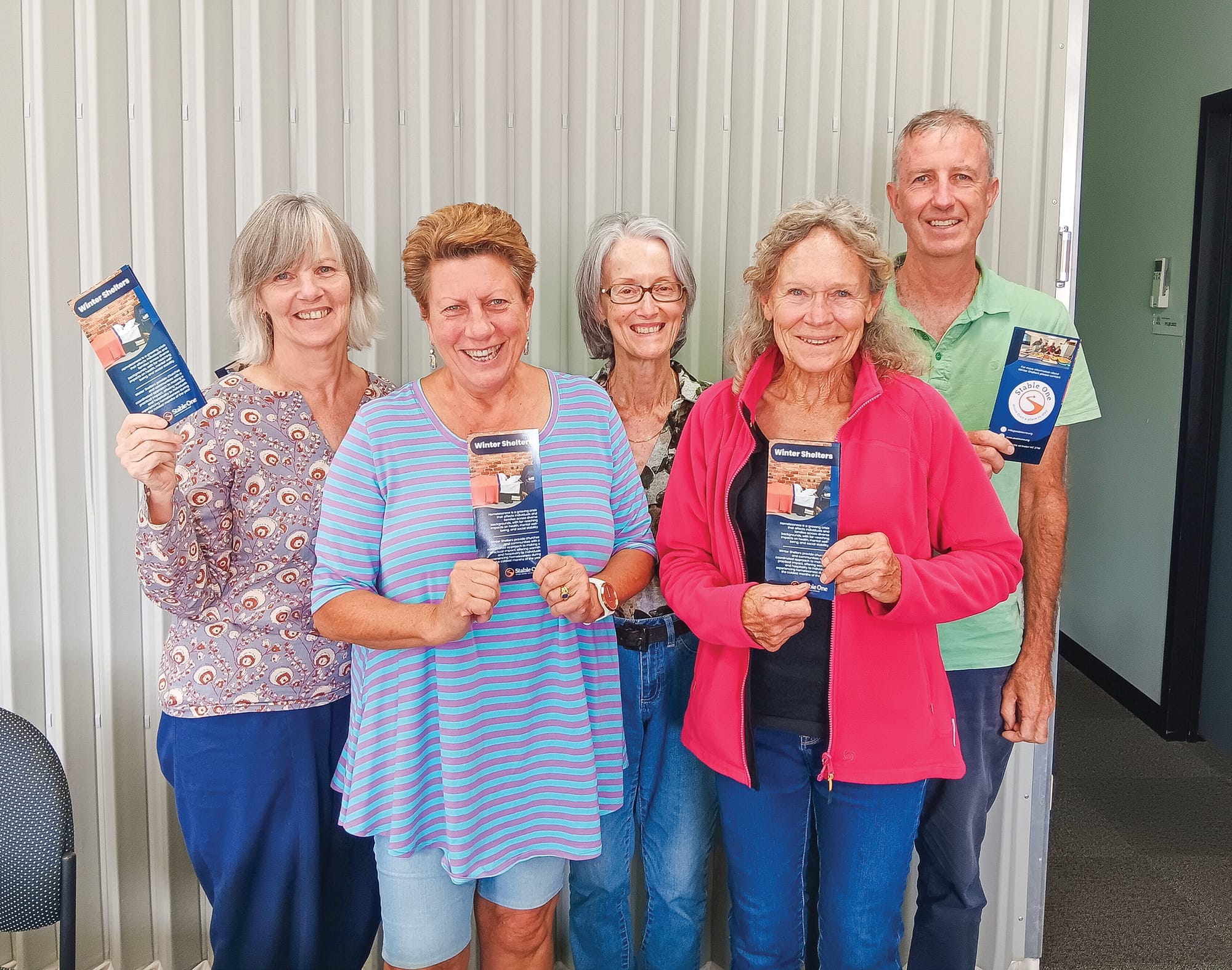 Winter shelter underway