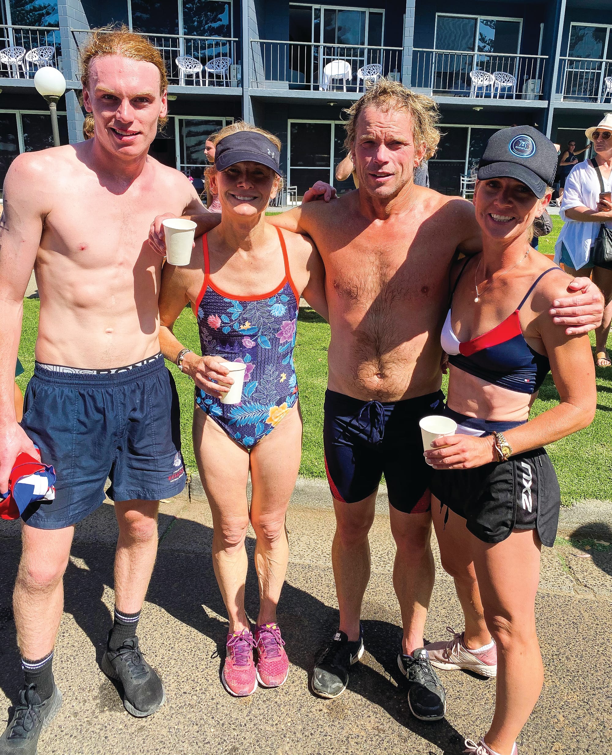 Shortened run leg in the Cowes Classic