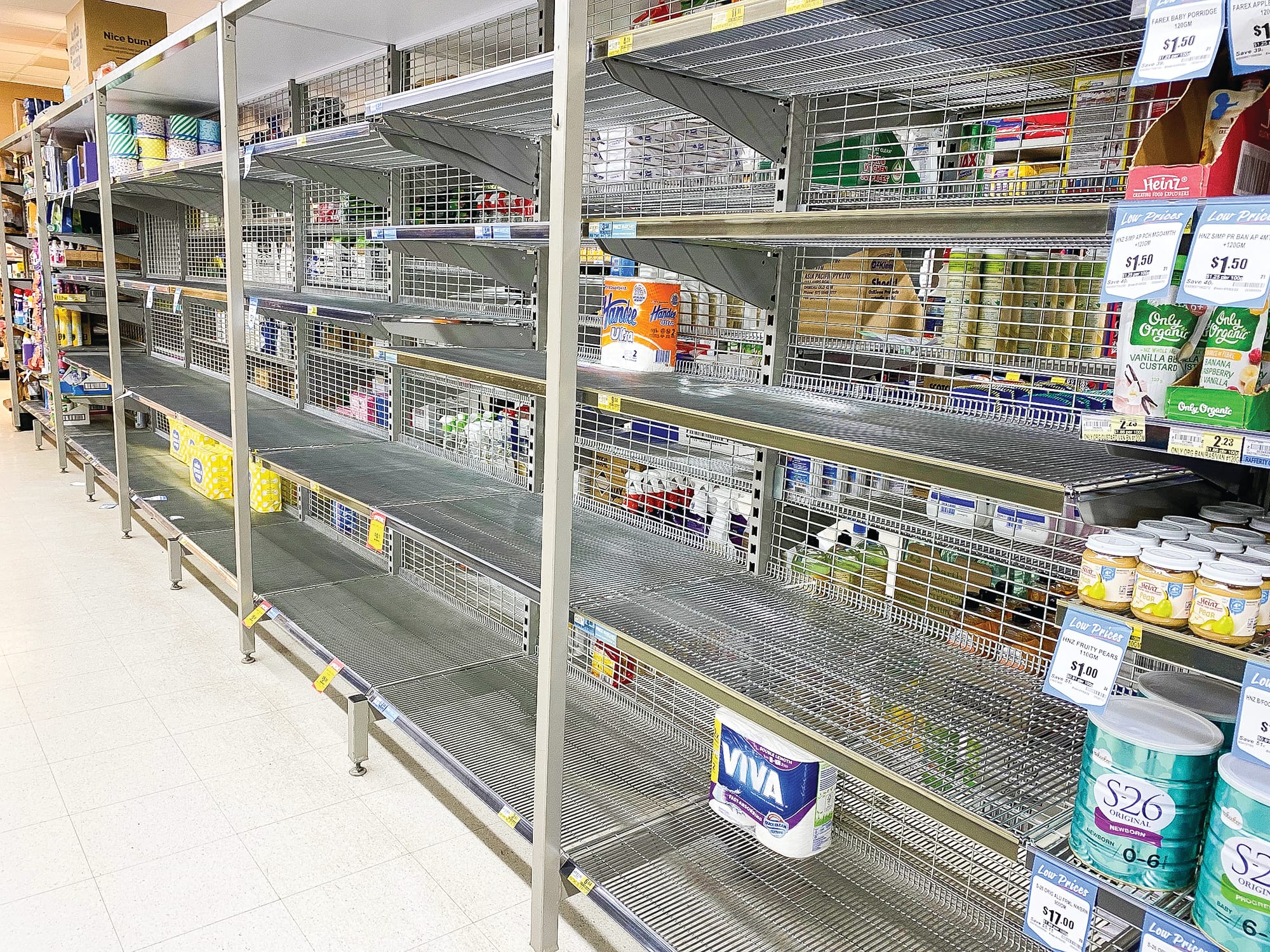 Don’t panic, there’s plenty