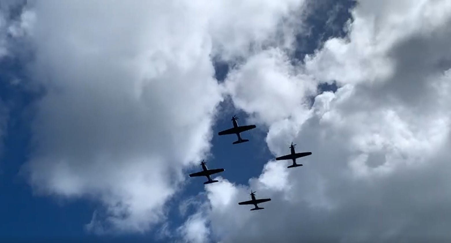 Remembrance Day flight path