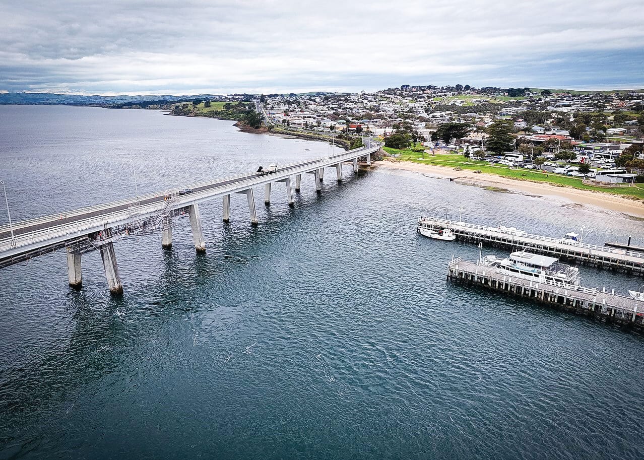Pipeline upgrades on bridge complete