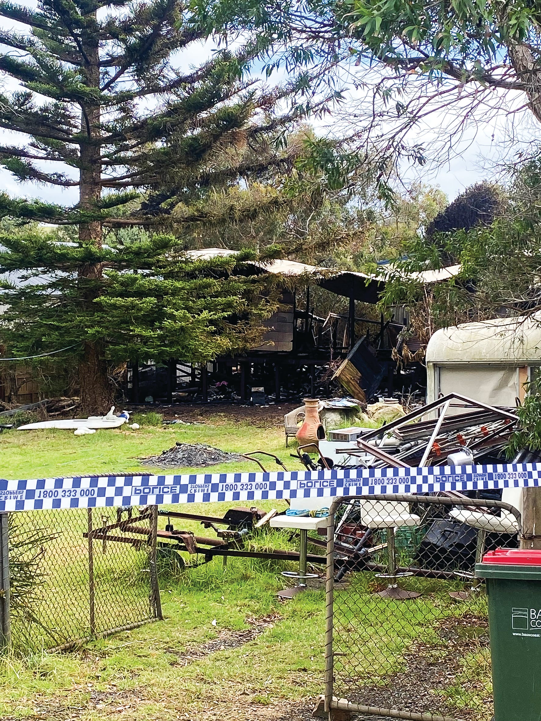 Home destroyed in Smiths Beach inferno