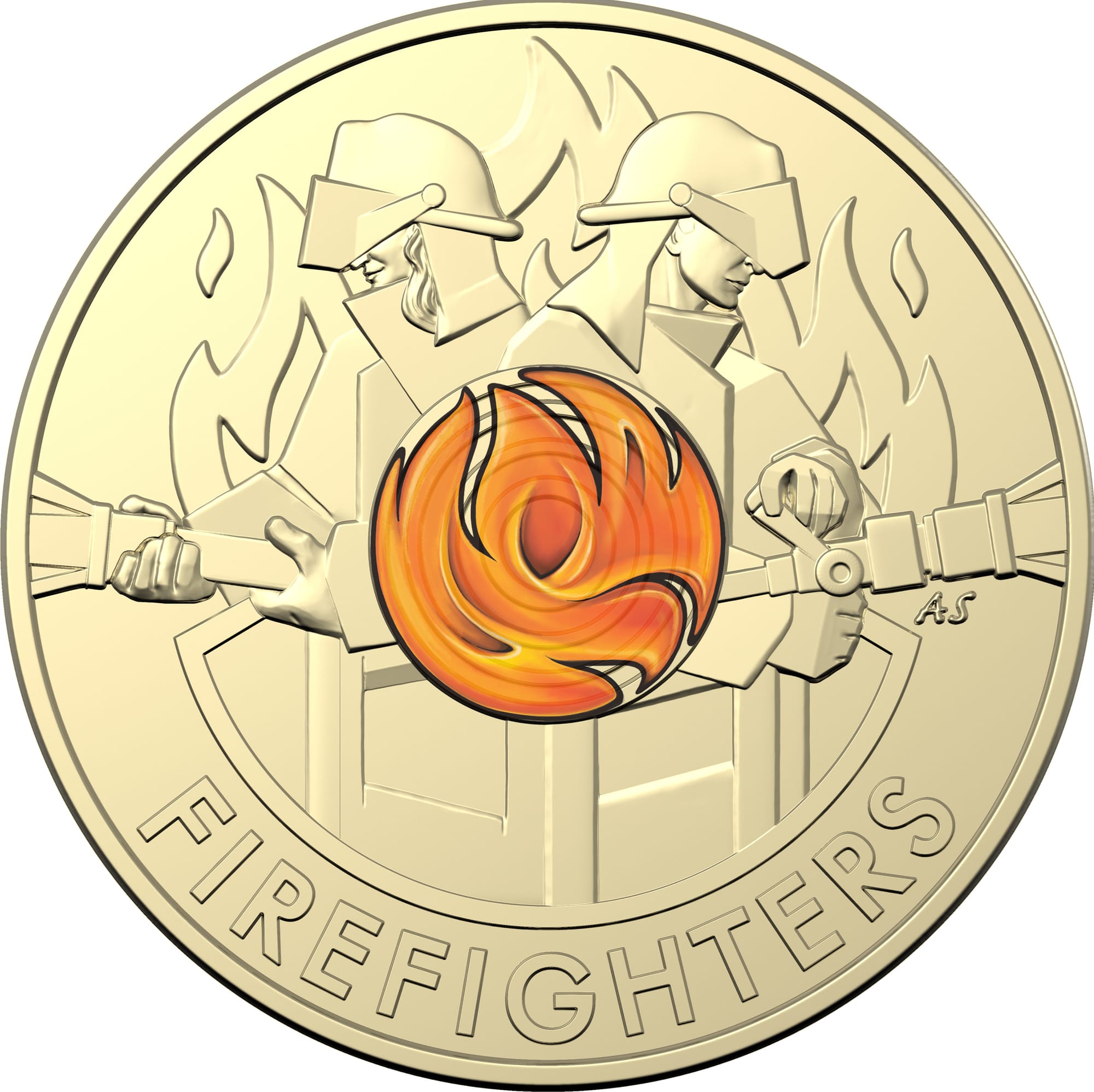 Firefighters get their own coin!