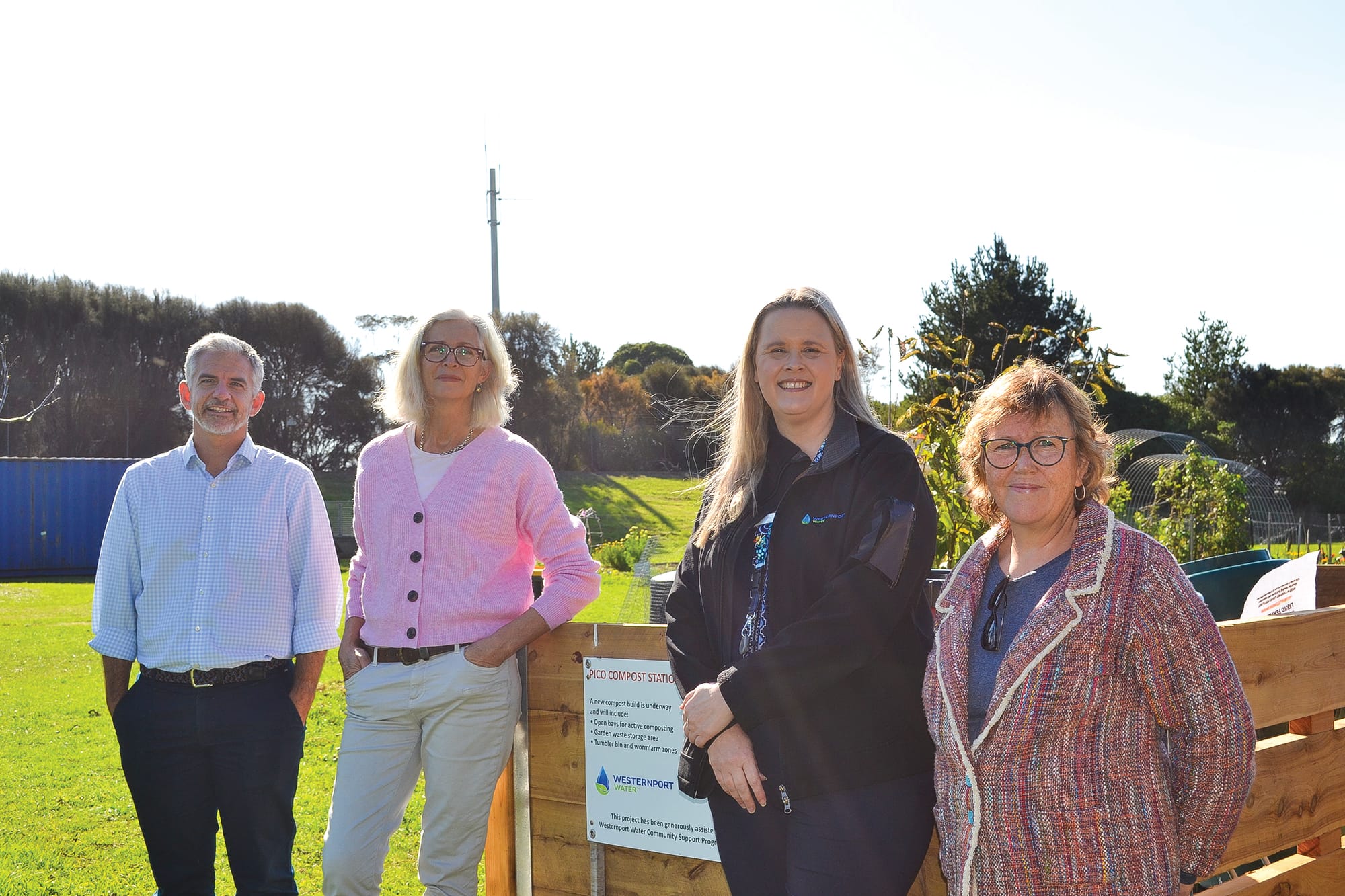 Community orchard completes compost station