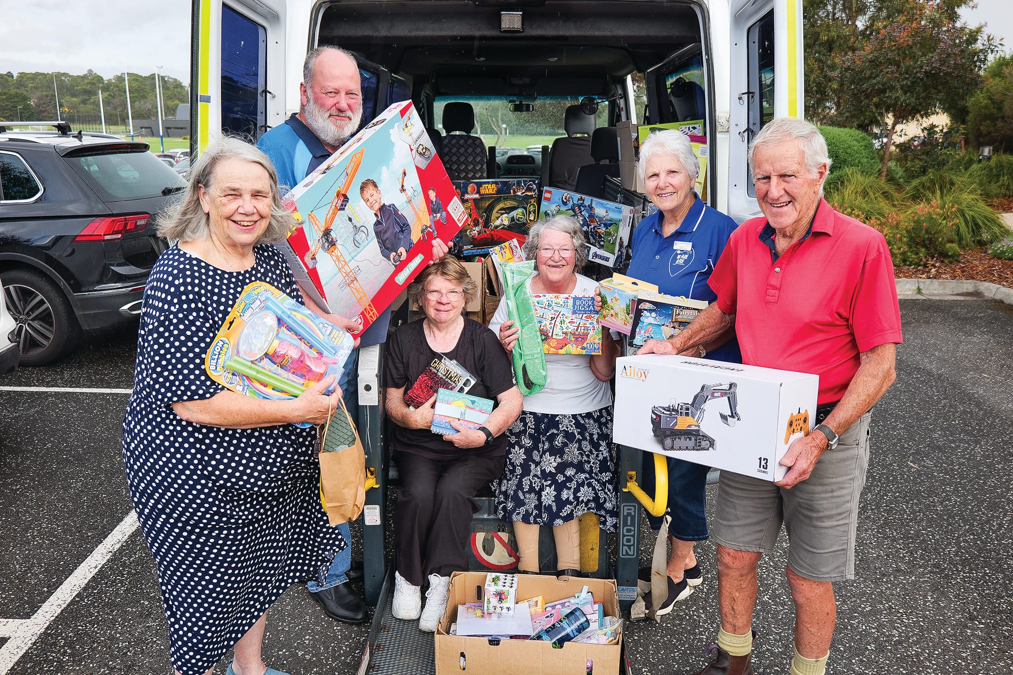 Christmas giving continues