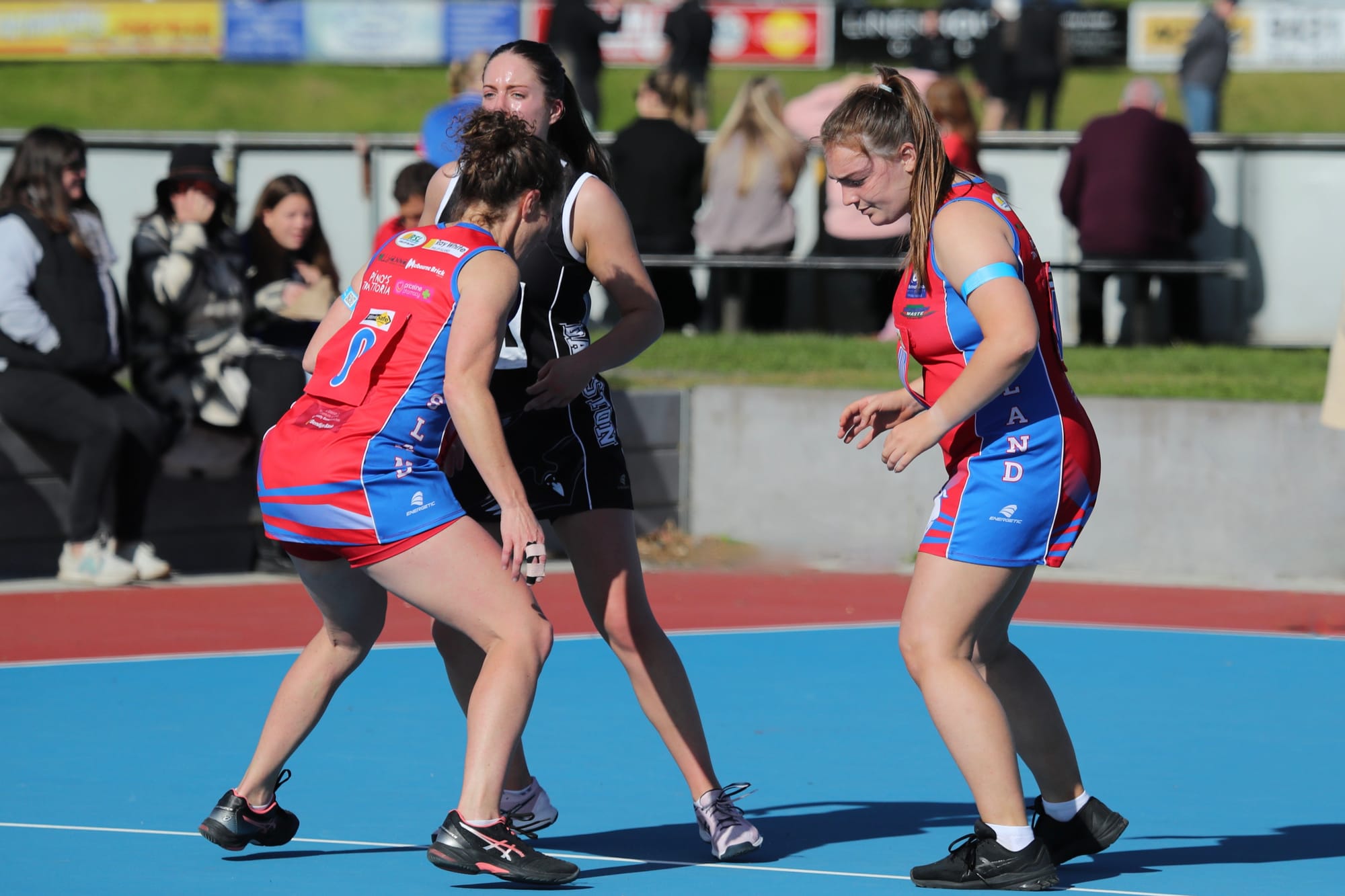 Intense matchup: Island take on the Daly Magpies - C Grade