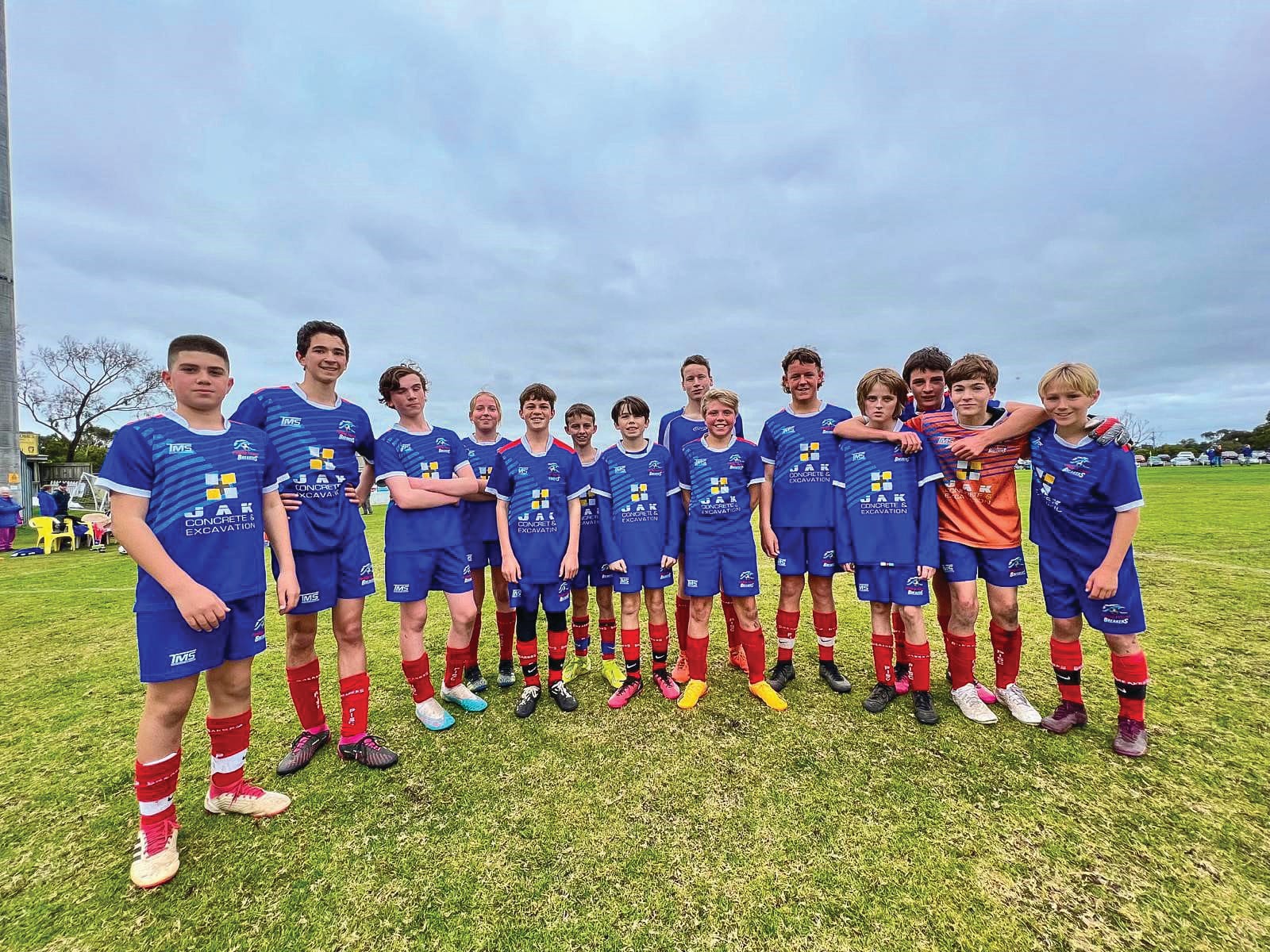 U14s Breakers give their all against Leongatha