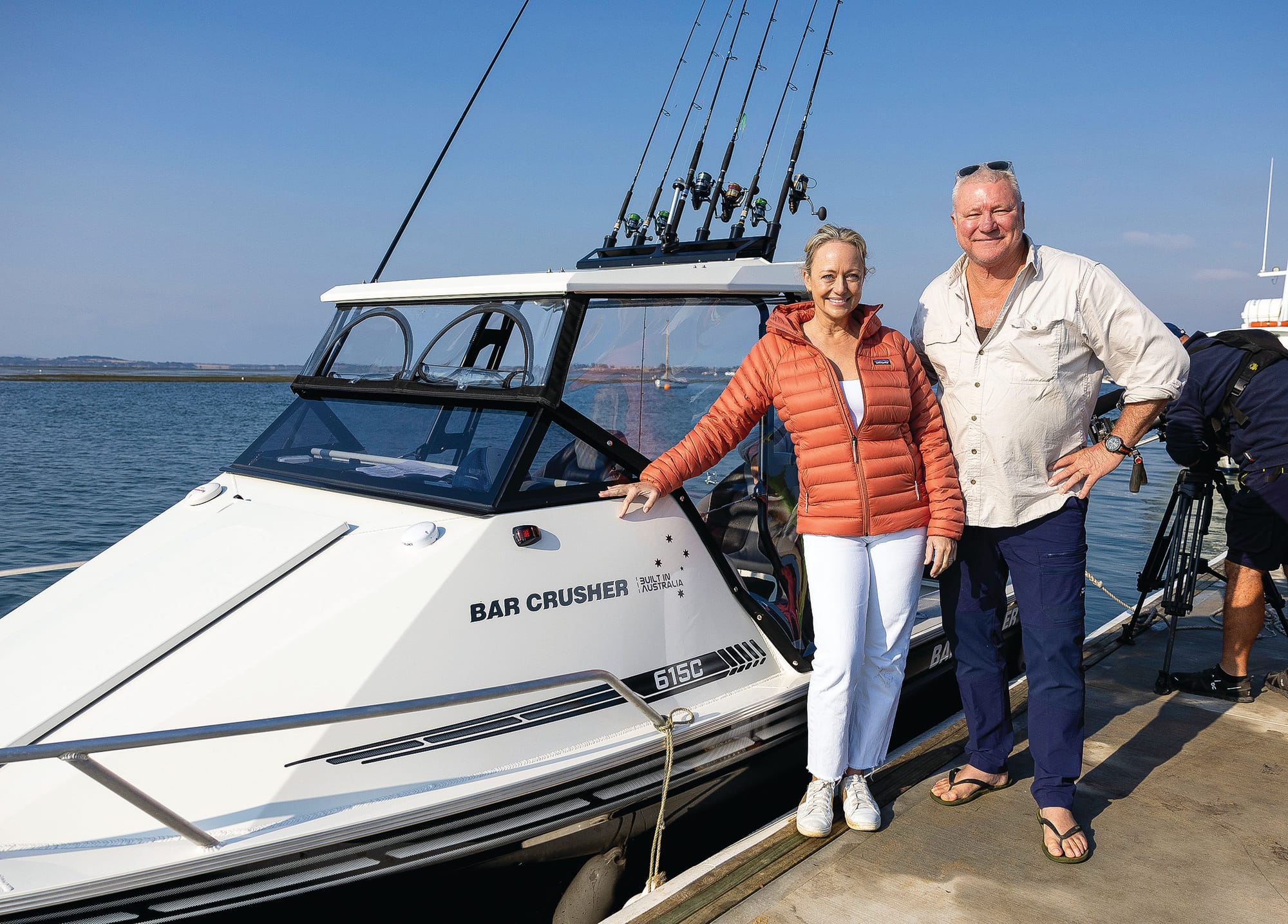 The Block goes fishing