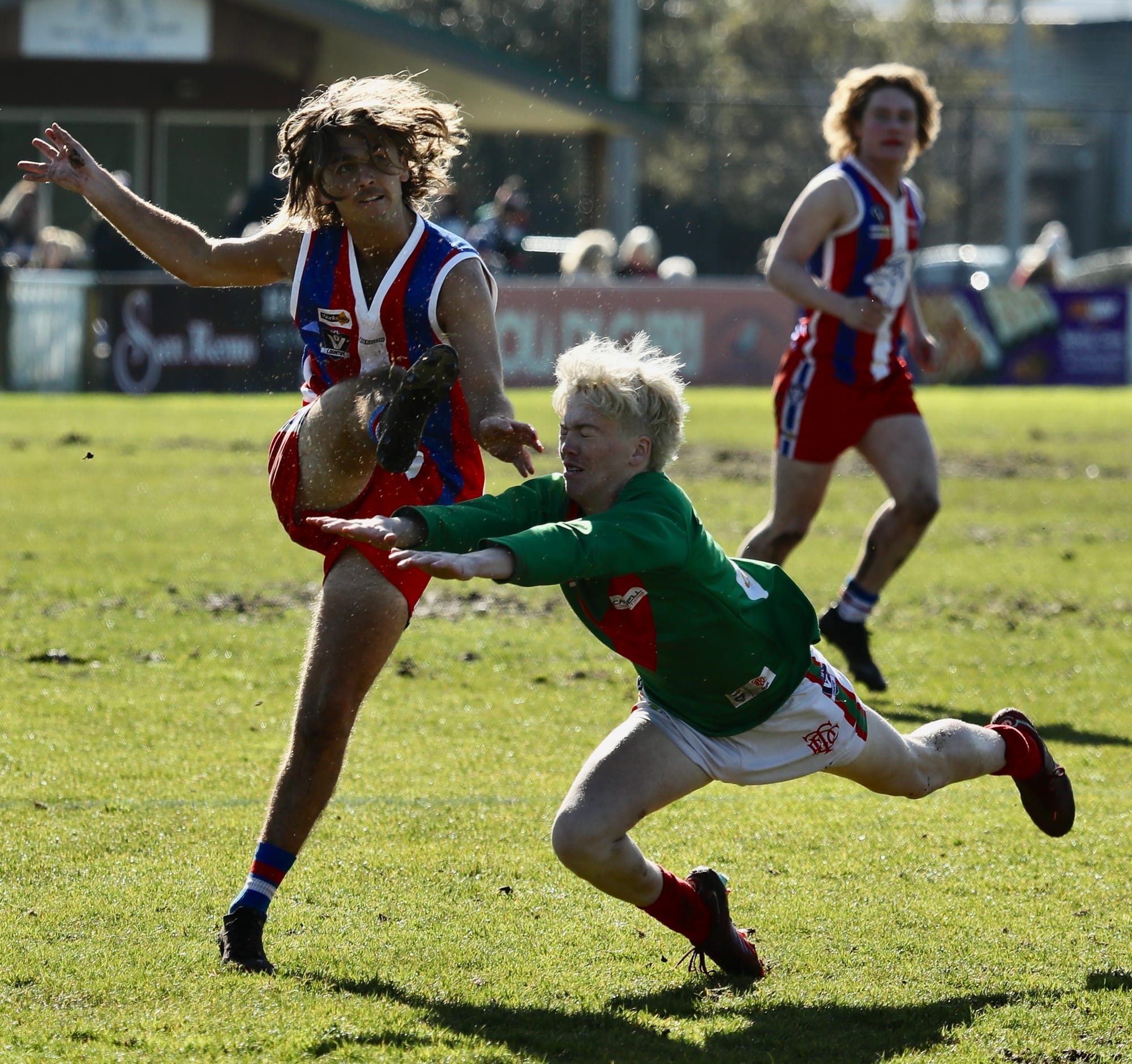 It was game on! U18s