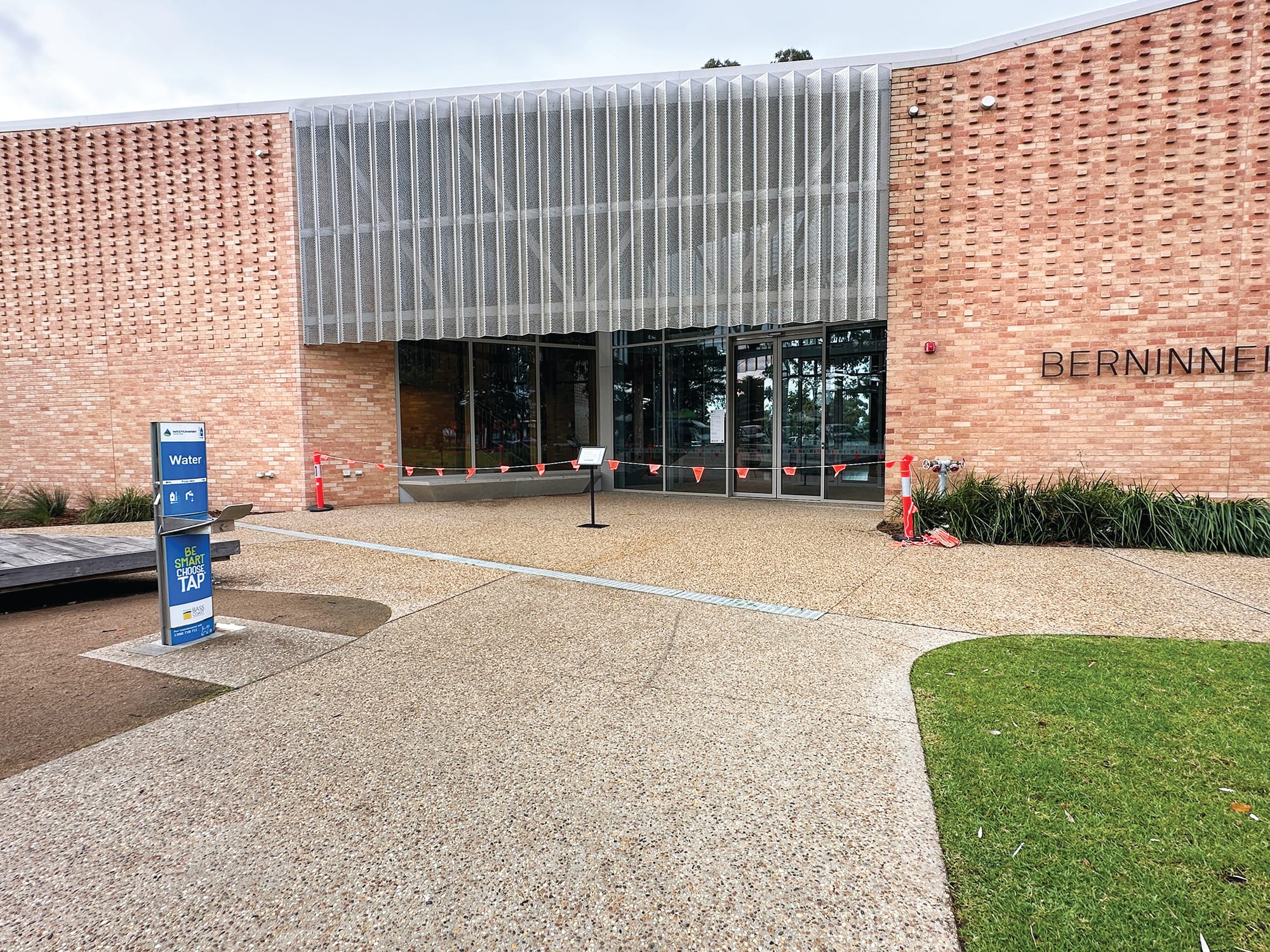 Door closed after window shatters