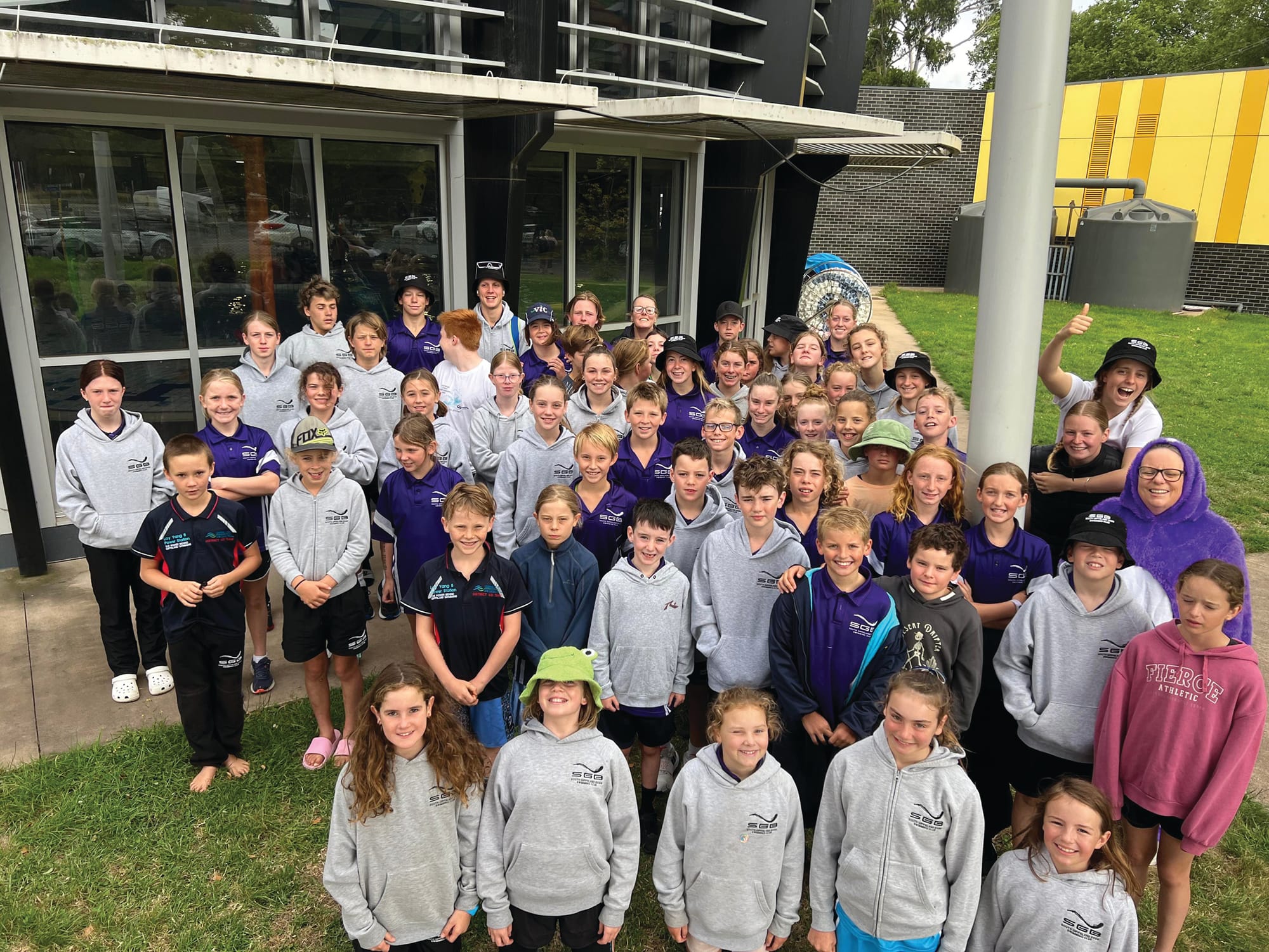 SGB Swimmers swim their way to MSAC