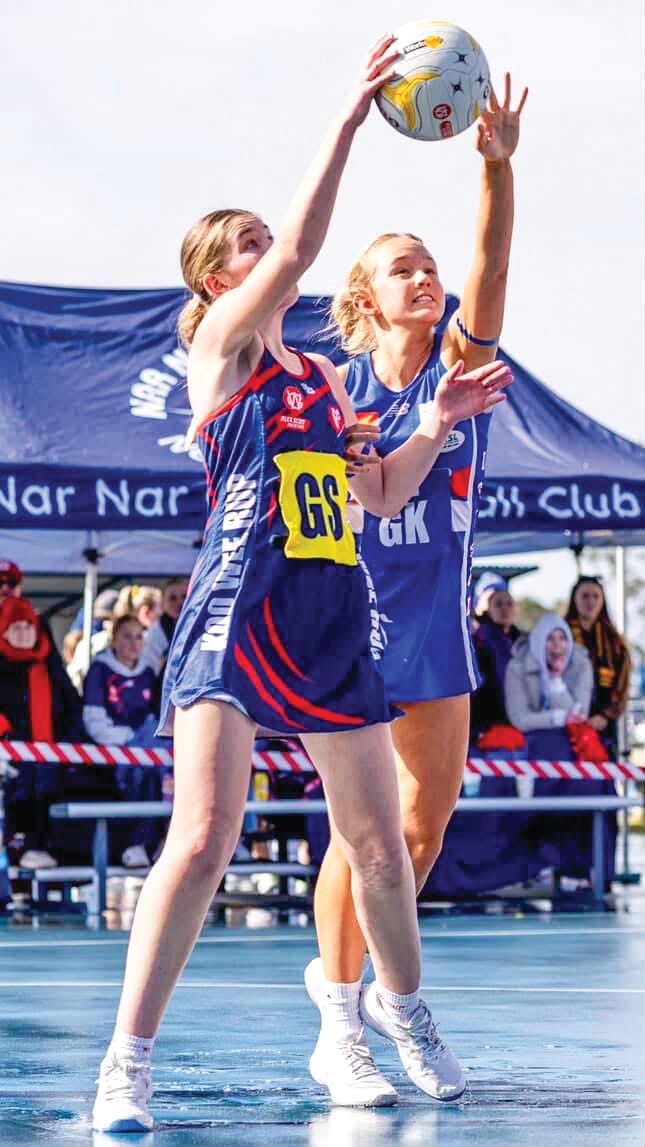 Island netballers final fever - U17