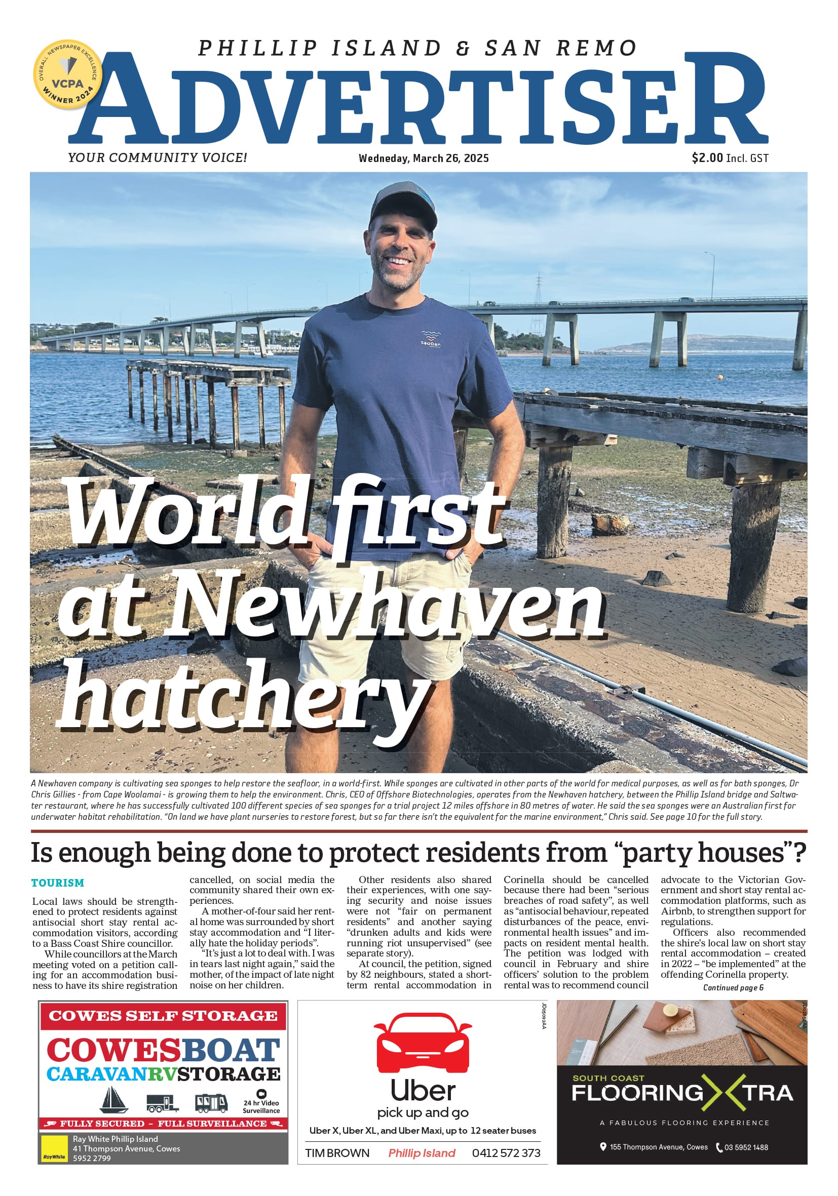 Wednesday, March 26, 2025