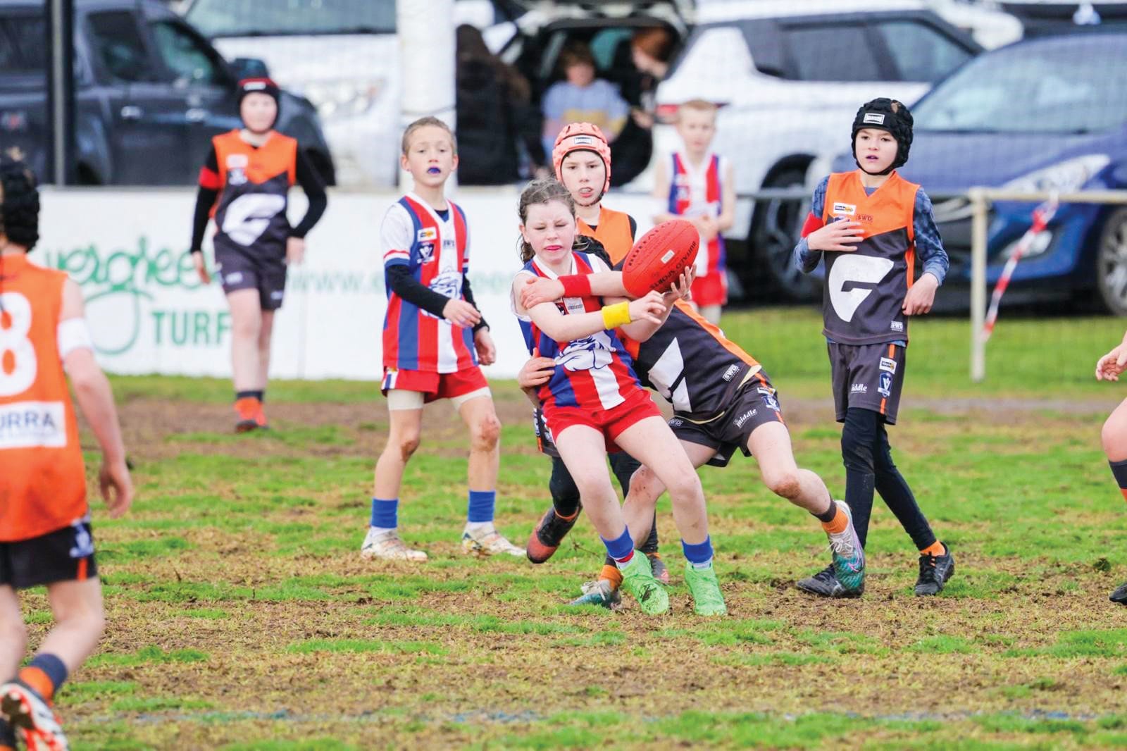 Island juniors work hard in winter conditions