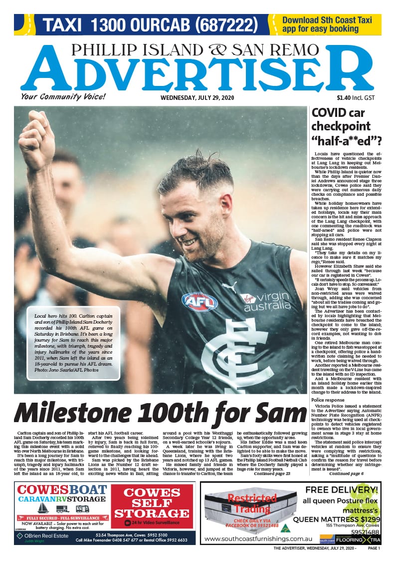 Wednesday, July 29, 2020