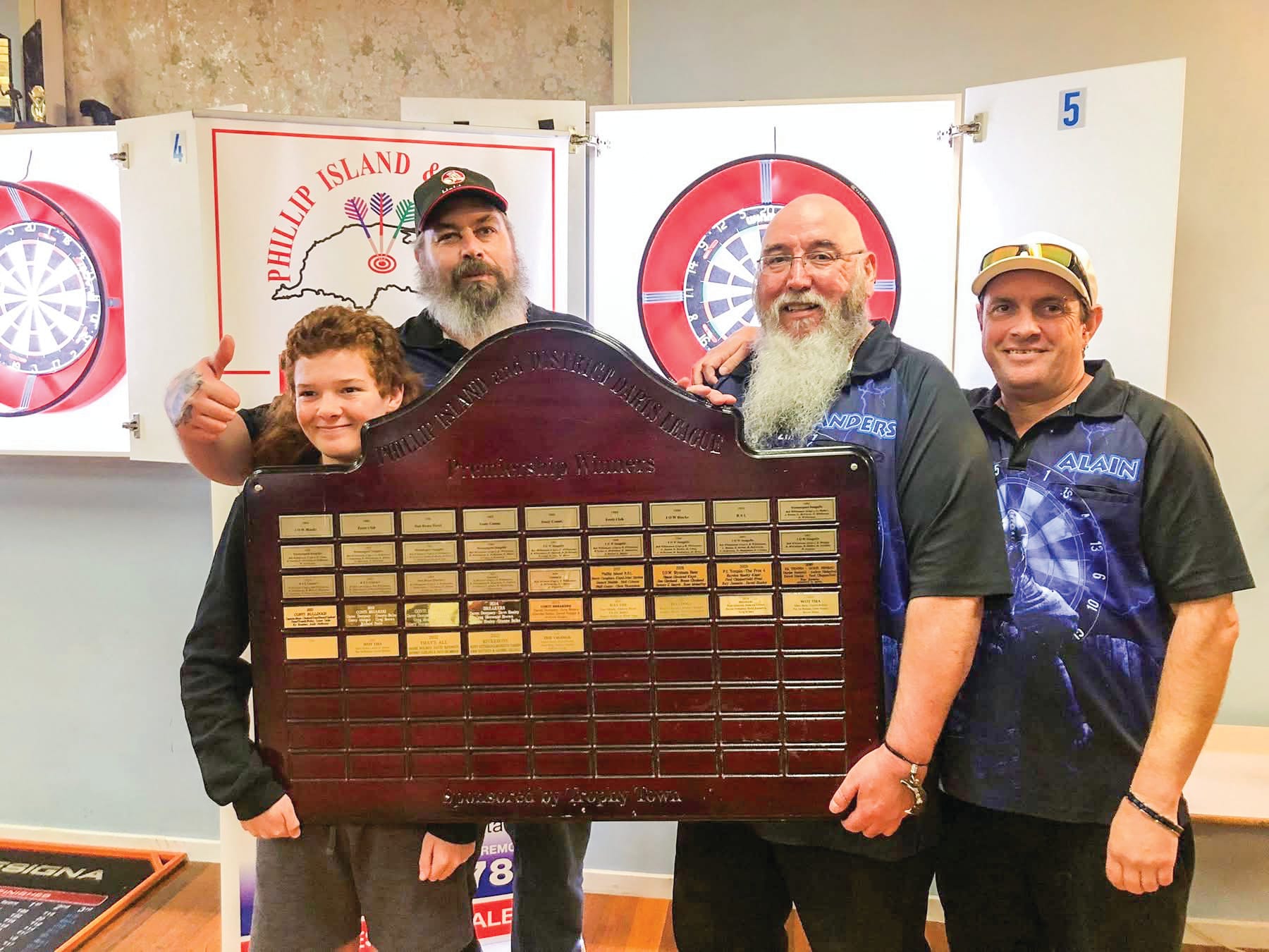 Darting drama at the grand final