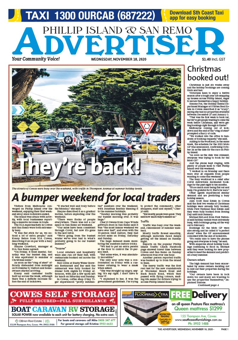 Wednesday, November 18, 2020