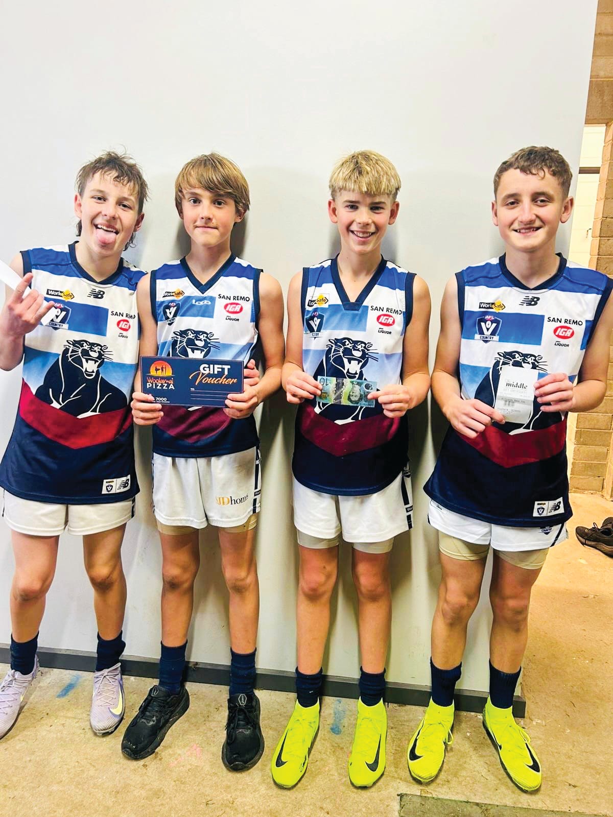 Killy Panthers show progress and power across junior grades-U14's