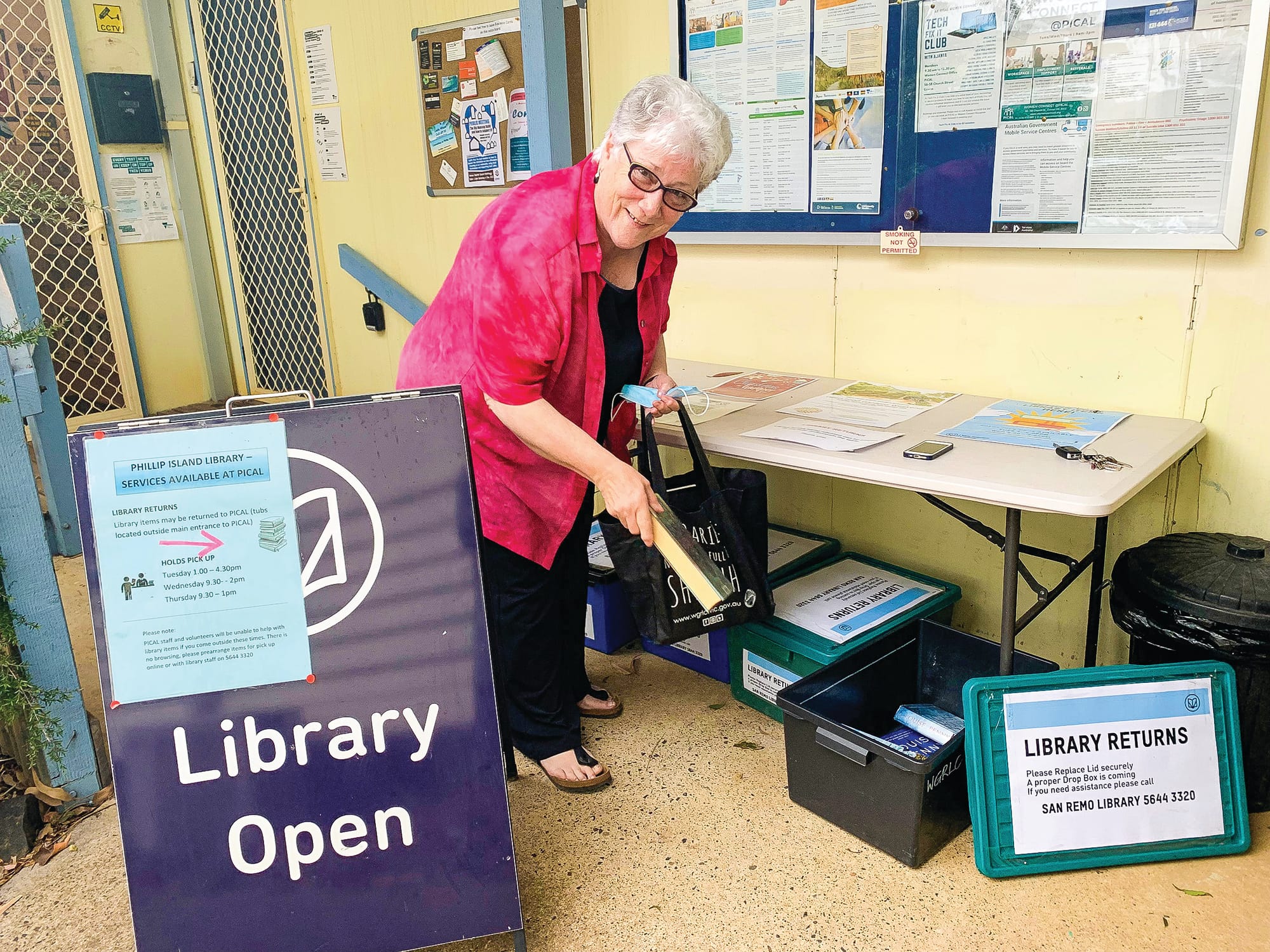 Library services improved