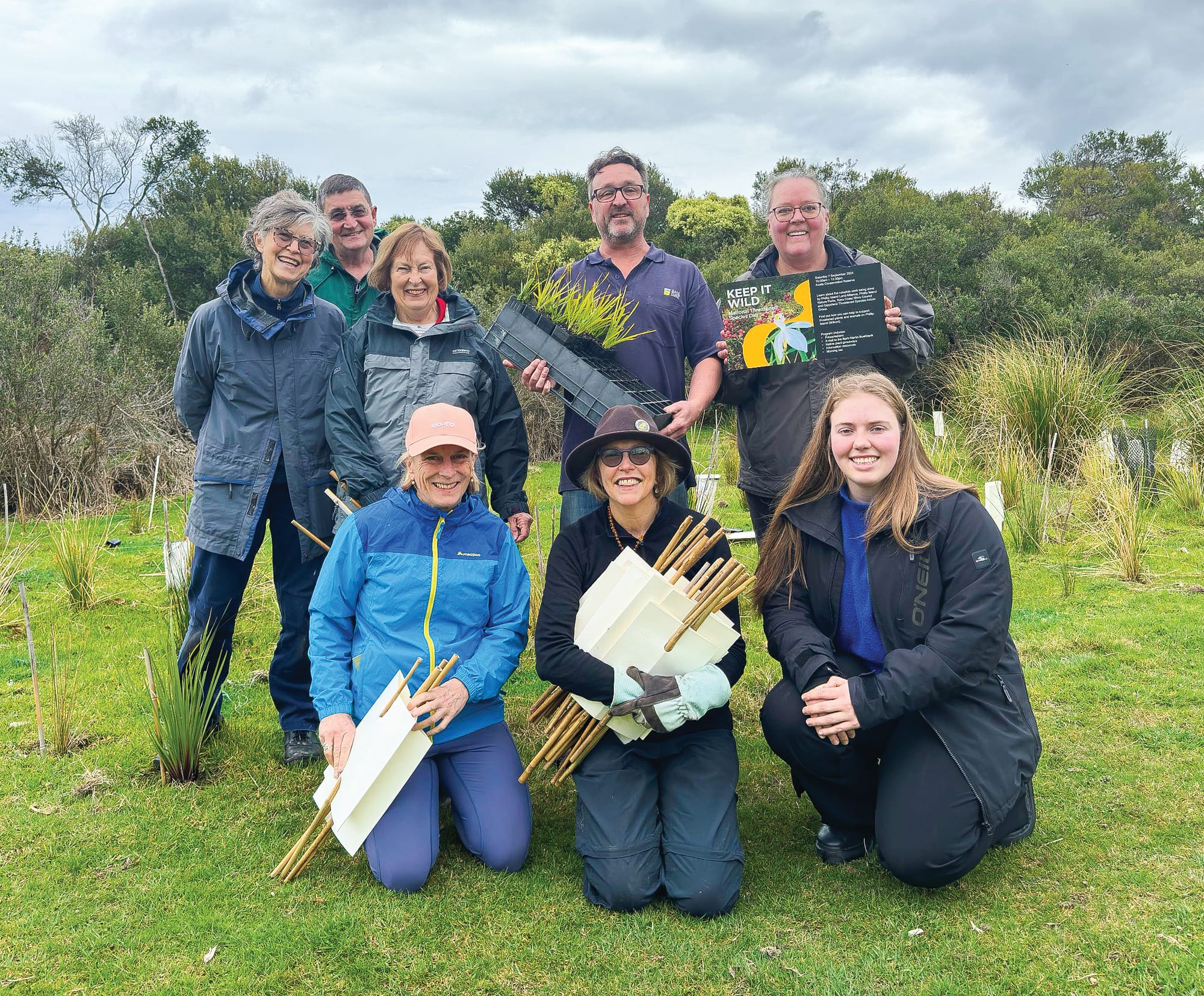 Create habitat for threatened species