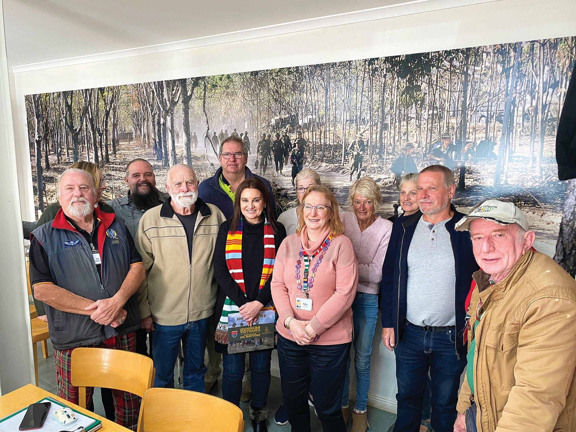 Lambie champions Vietnam Vets museum