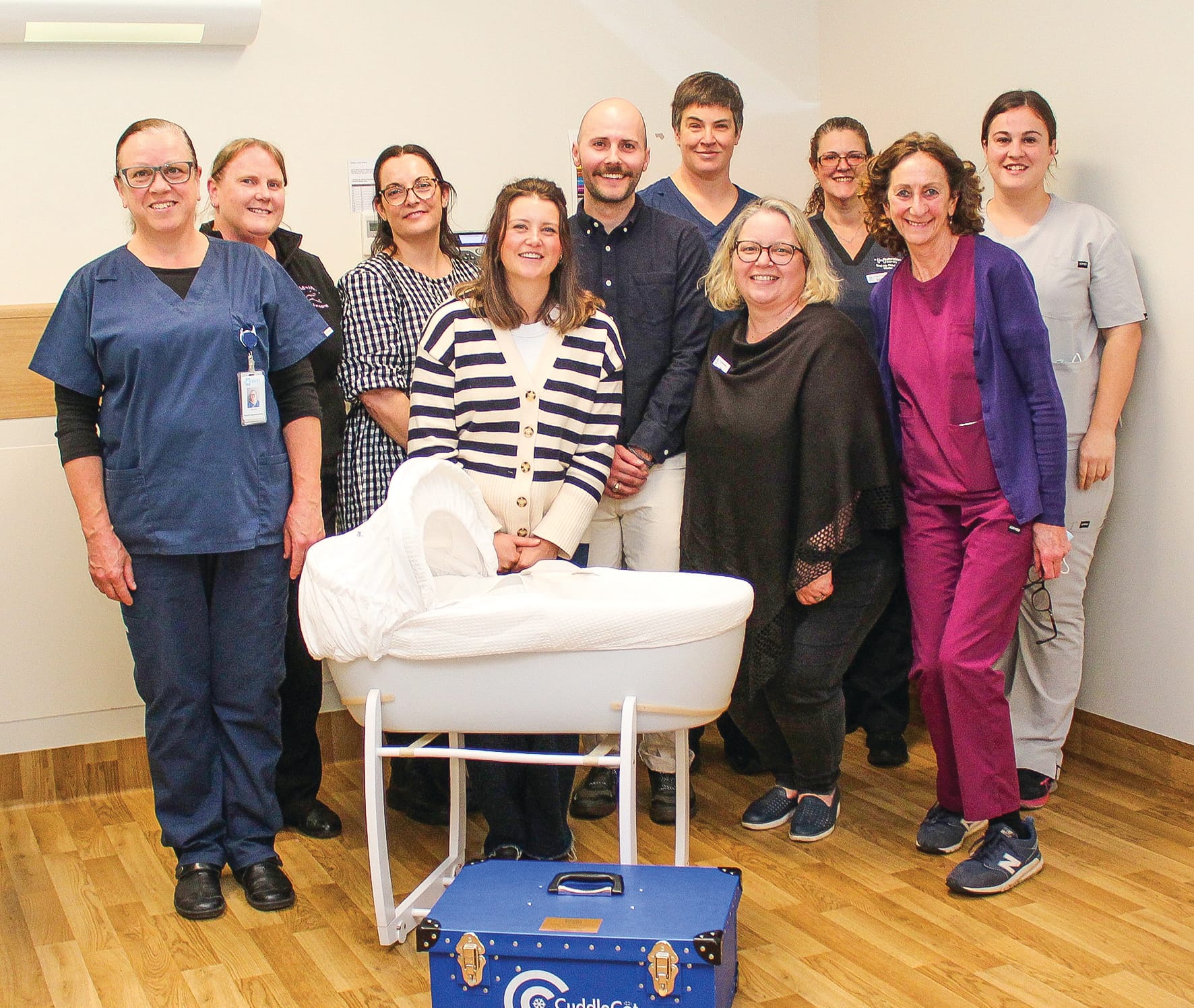 Special cot to help families through a traumatic time