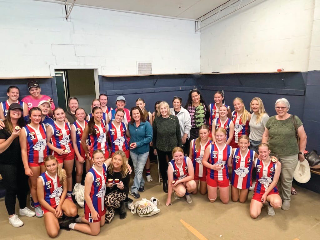 Island juniors work hard