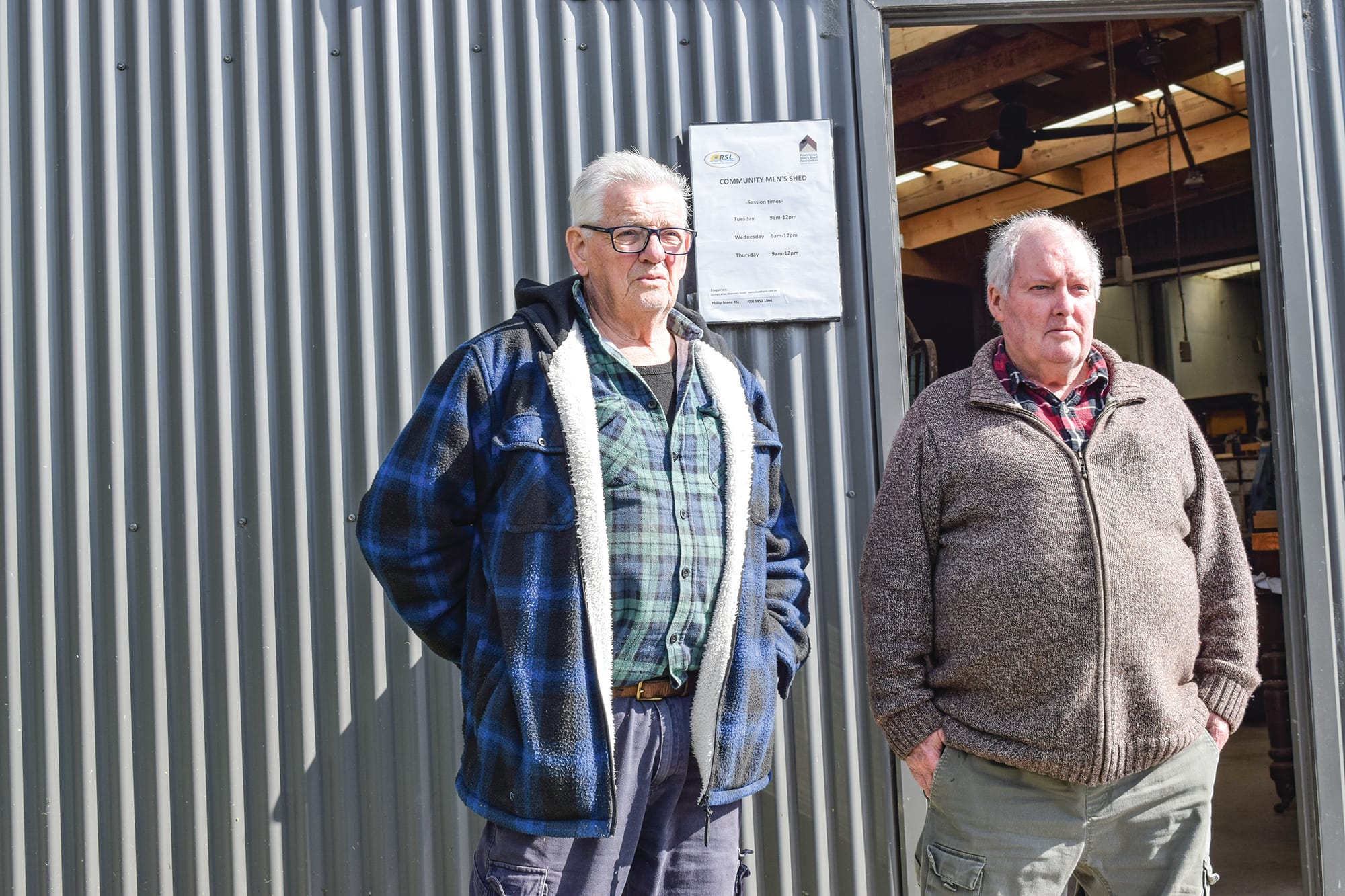 Men’s shed: a man cave of skills