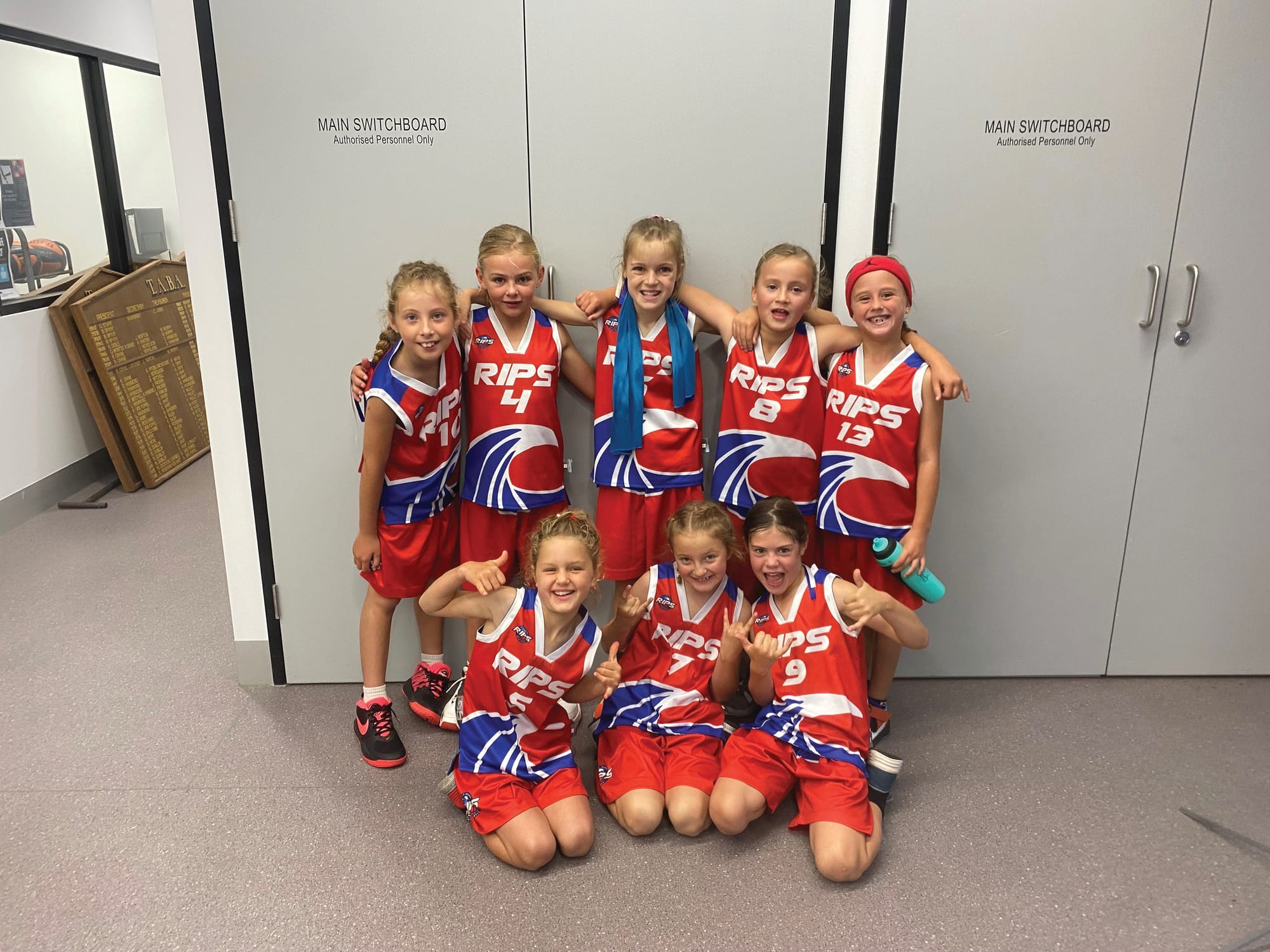 U10 Girls RIPS runners up - Traralgon basketball Tournament